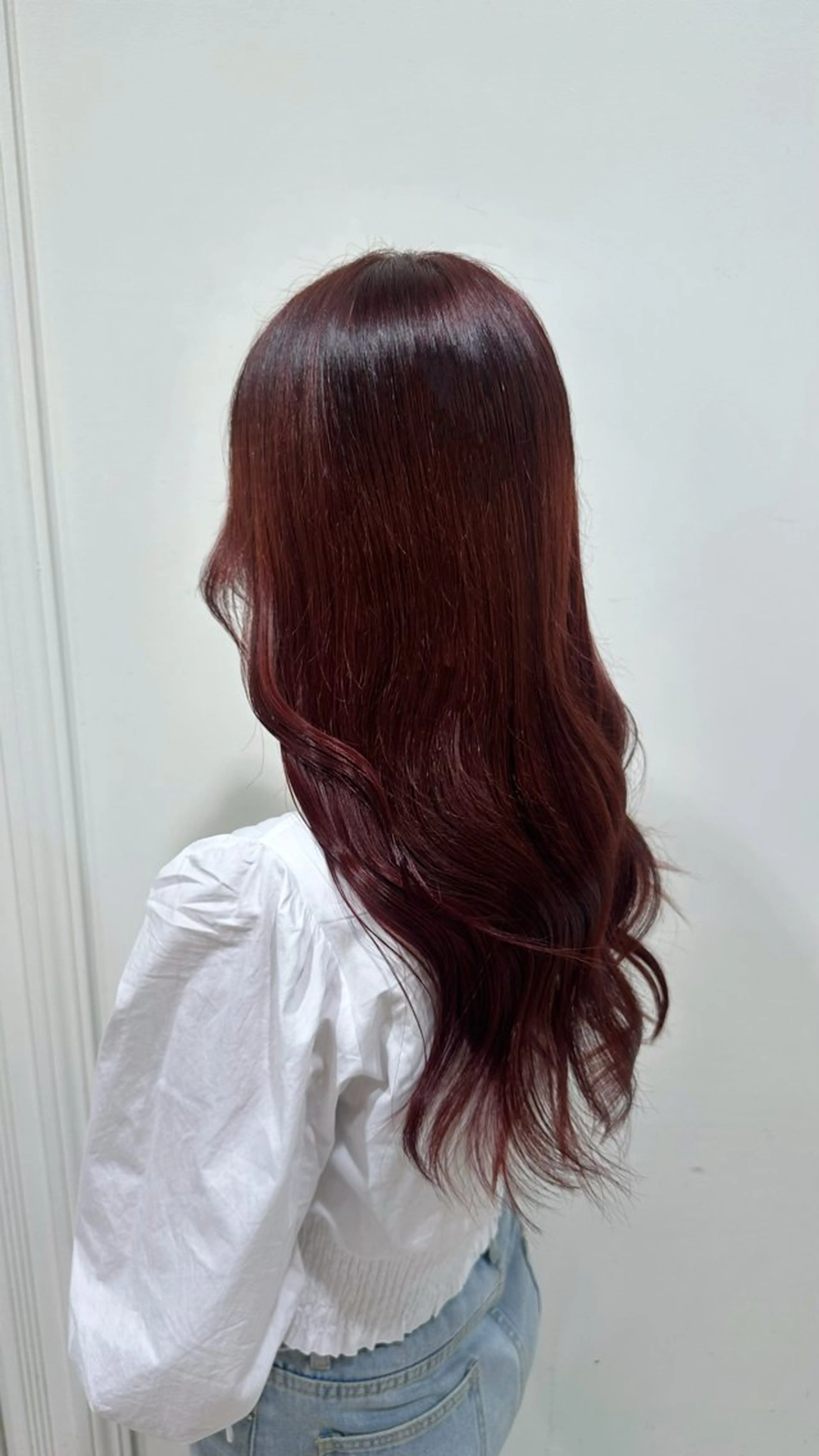 ロング カラー ブラウンカラー ピンクカラー ピンクブラウン 🎀 RUNA🎀のヘアスタイル