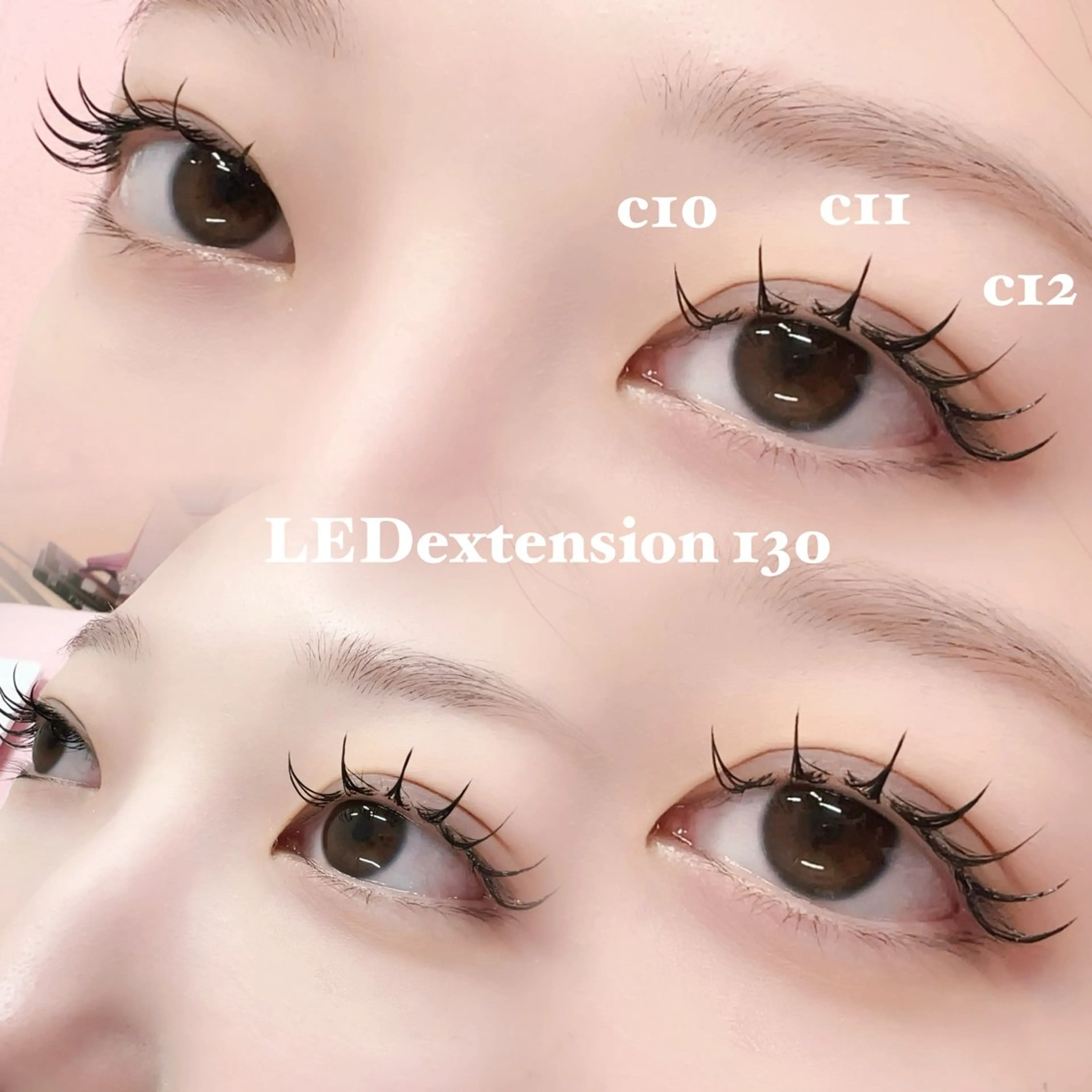 マツエク・マツパ Eyelist Rio ♡のマツエク・マツパデザイン