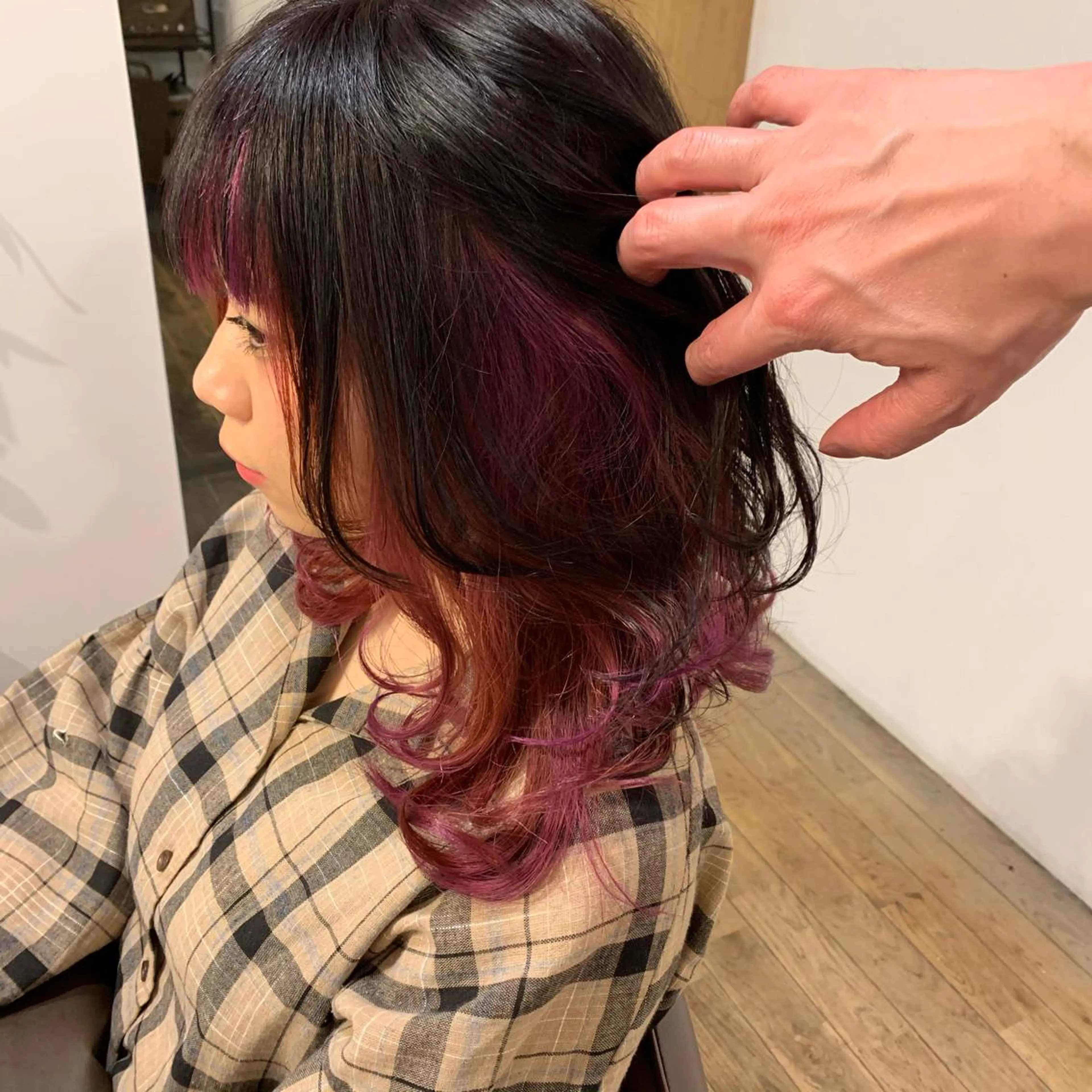 ミディアム ヘアカラー 中嶋 【ナカジマ】のヘアスタイル