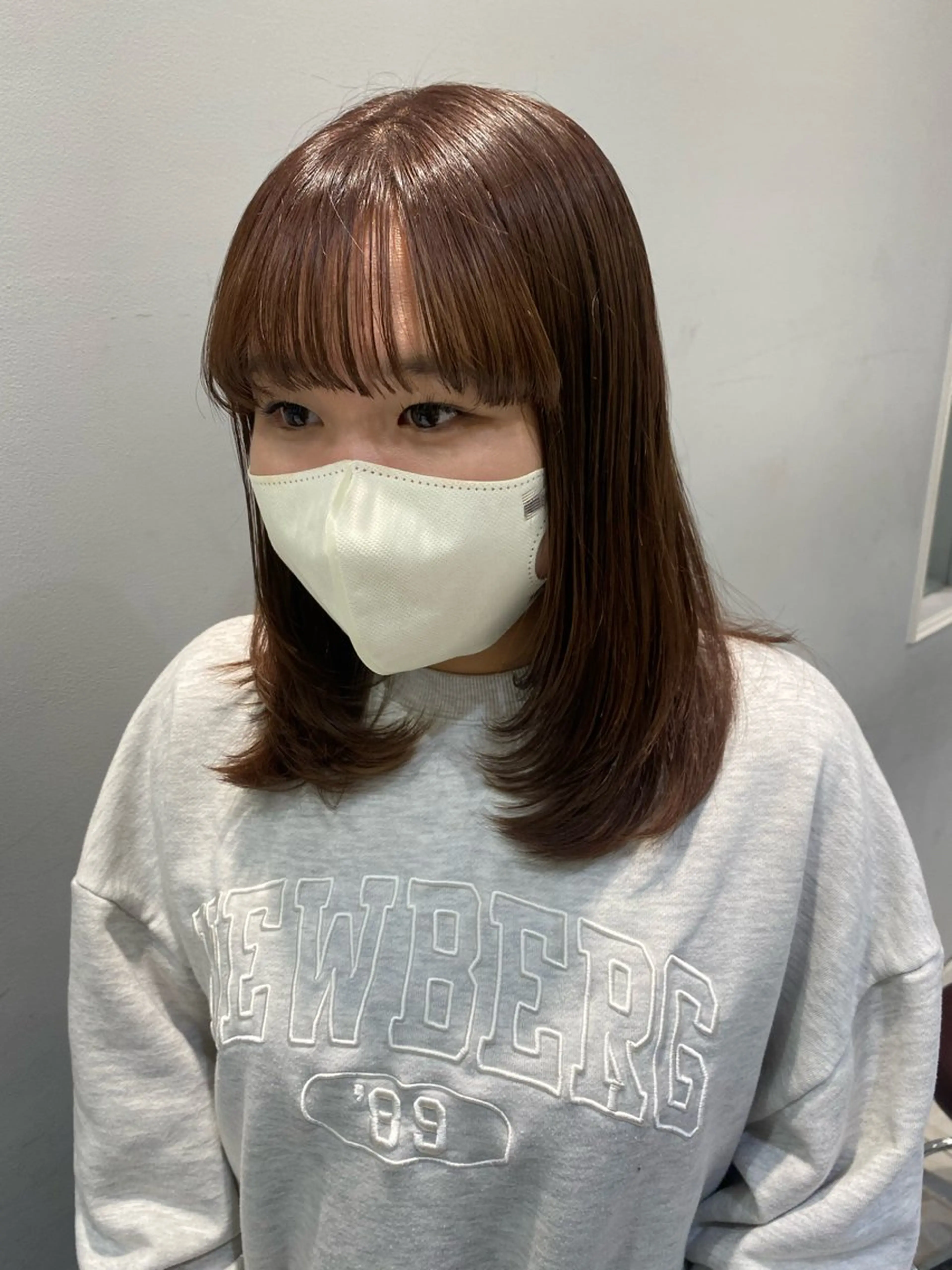 ミディアム 韓国ヘア🍒渡辺 咲🍒のヘアスタイル