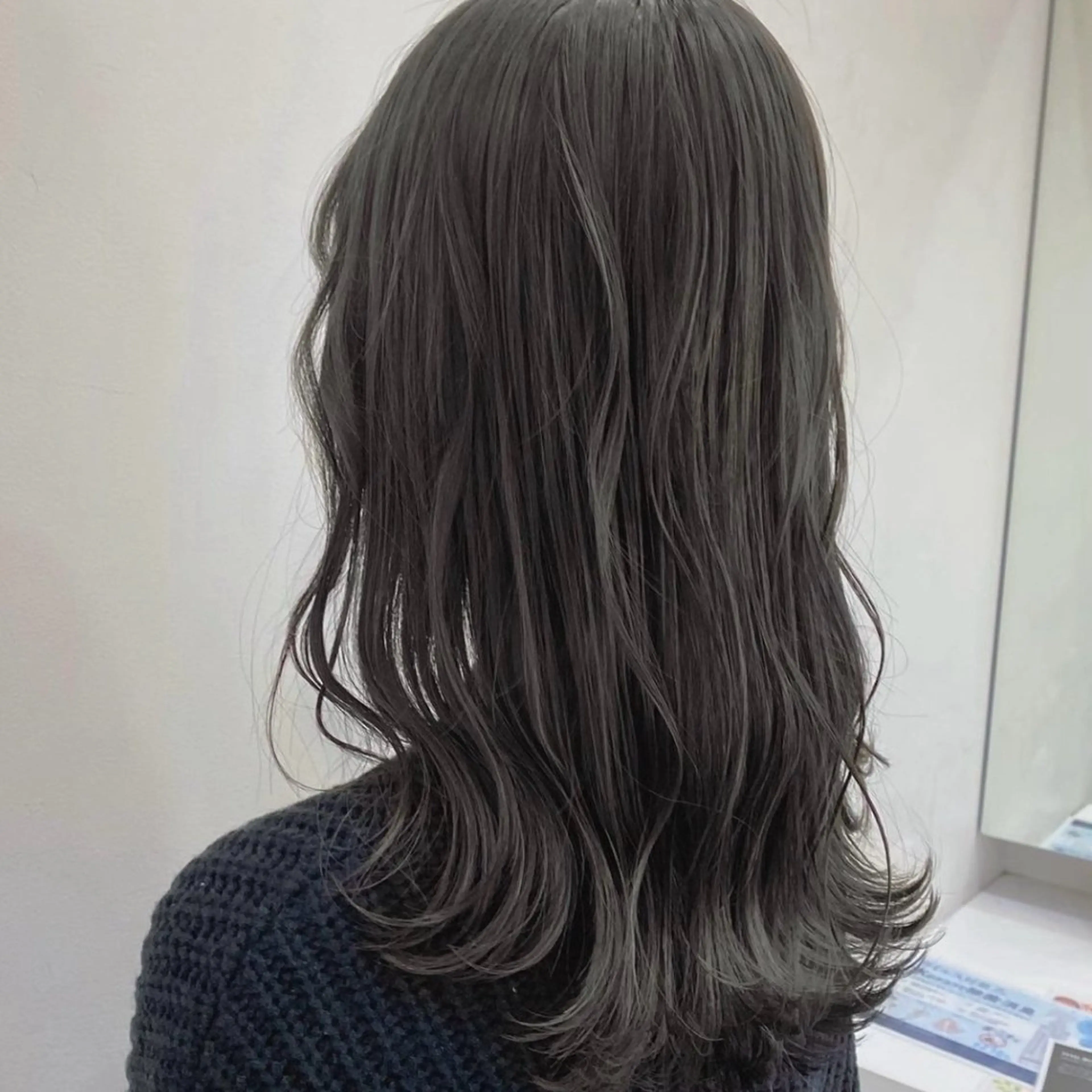 カラー 🍀癒しヘッドスパ付 🍀艶カラー💚真凜のヘアスタイル