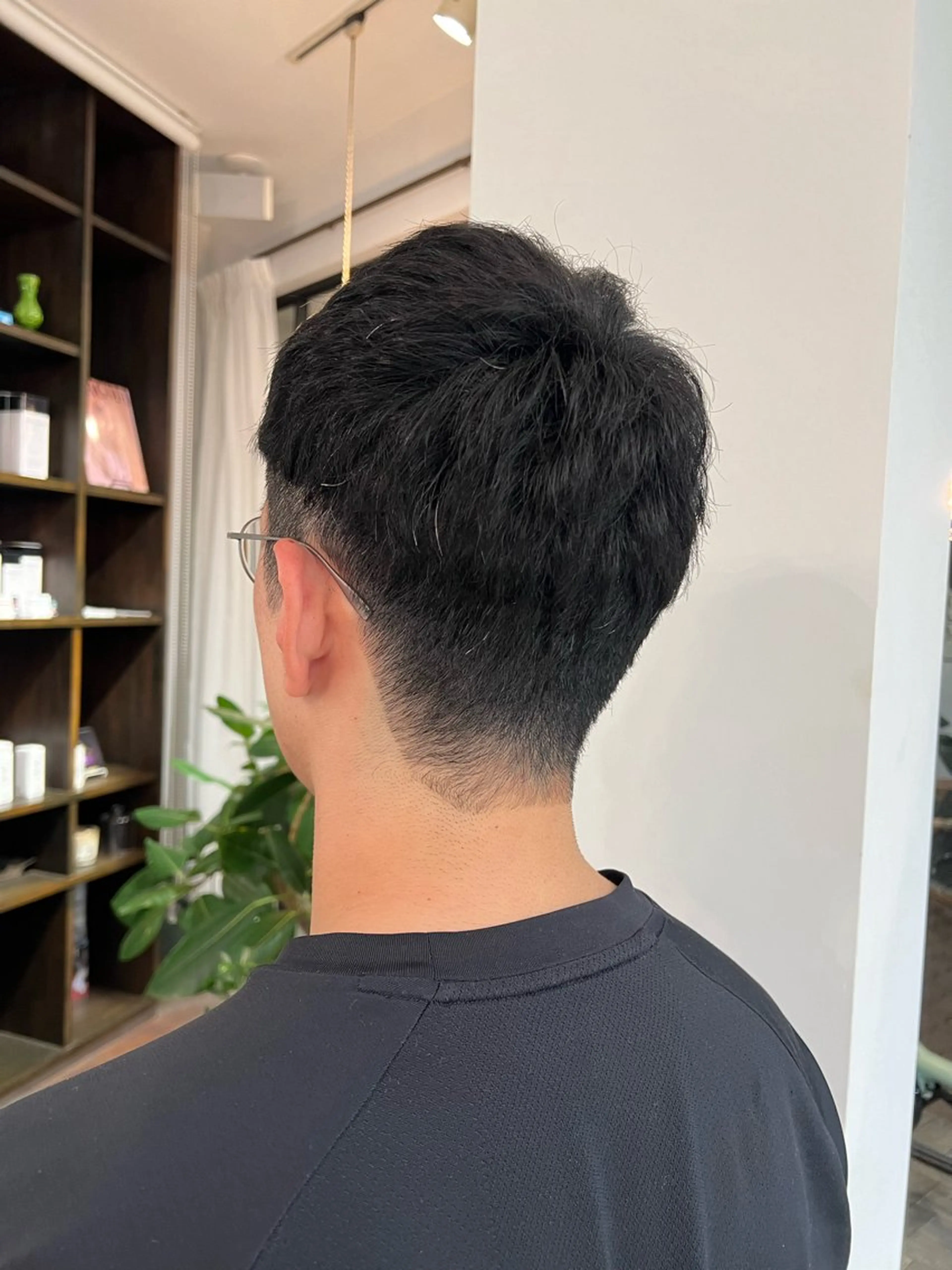 ショート デザインカット 加藤園のヘアスタイル
