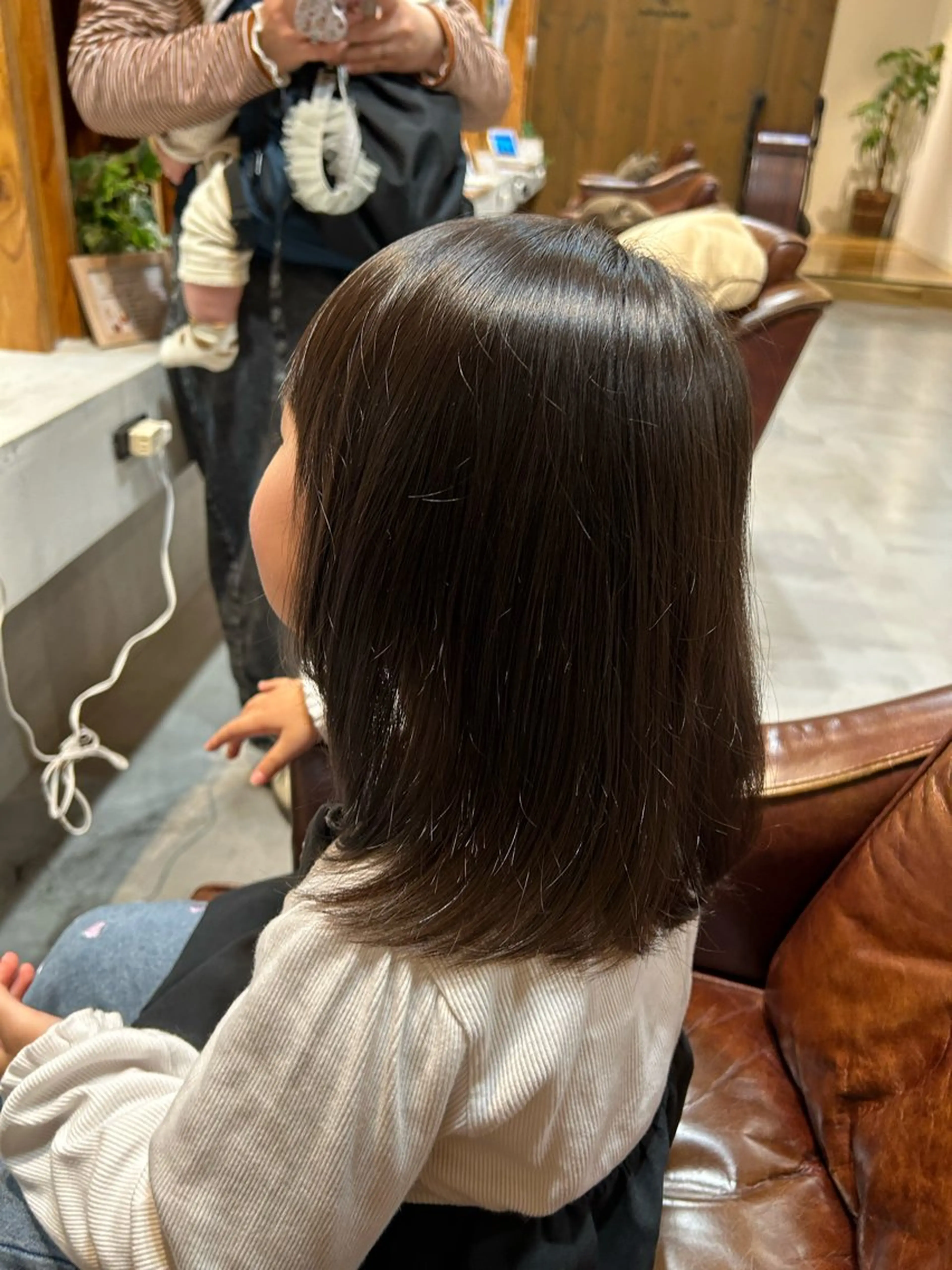 ミディアム キッズ adorable 樋口円のヘアスタイル