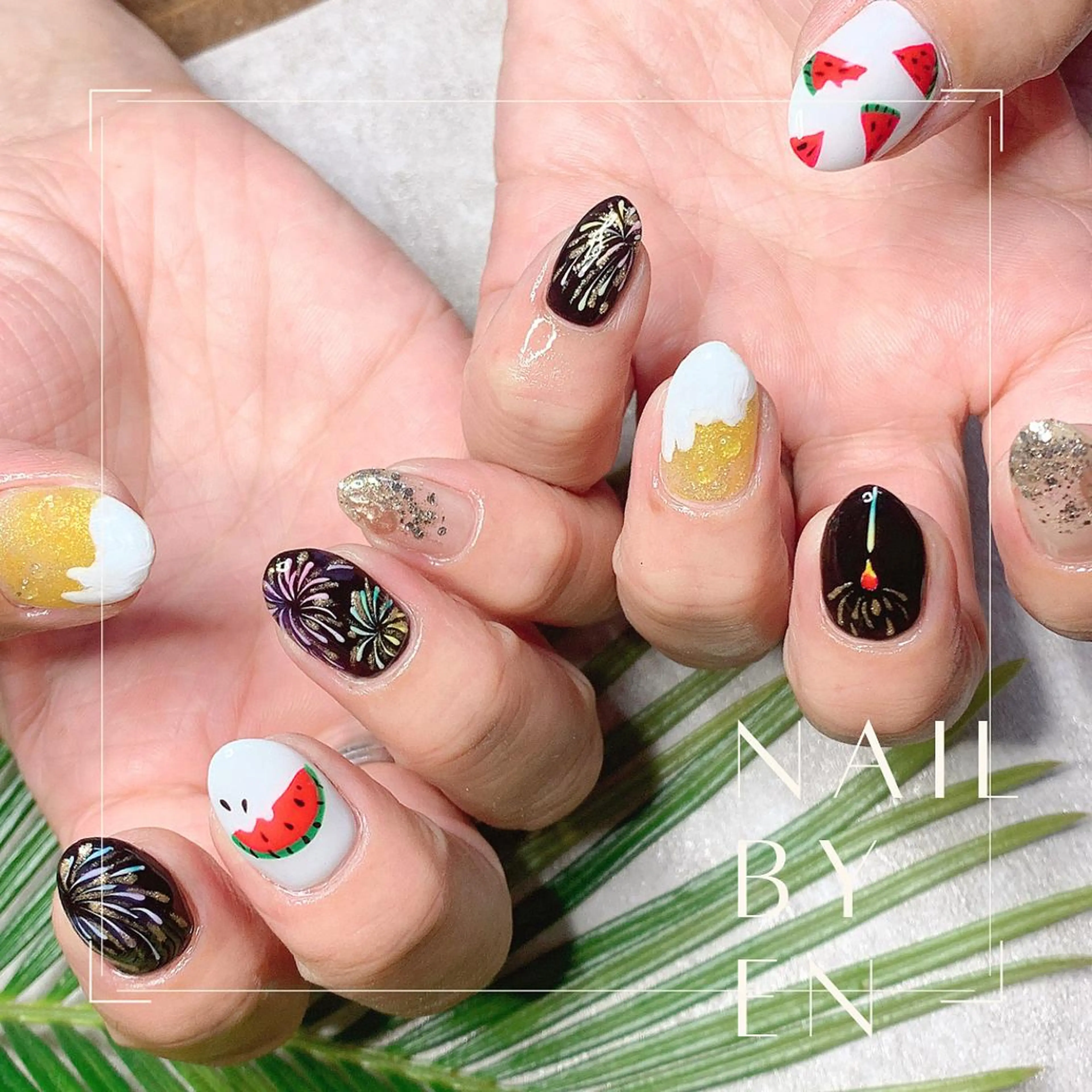 ネイル Nail&Wax by ENのネイルデザイン