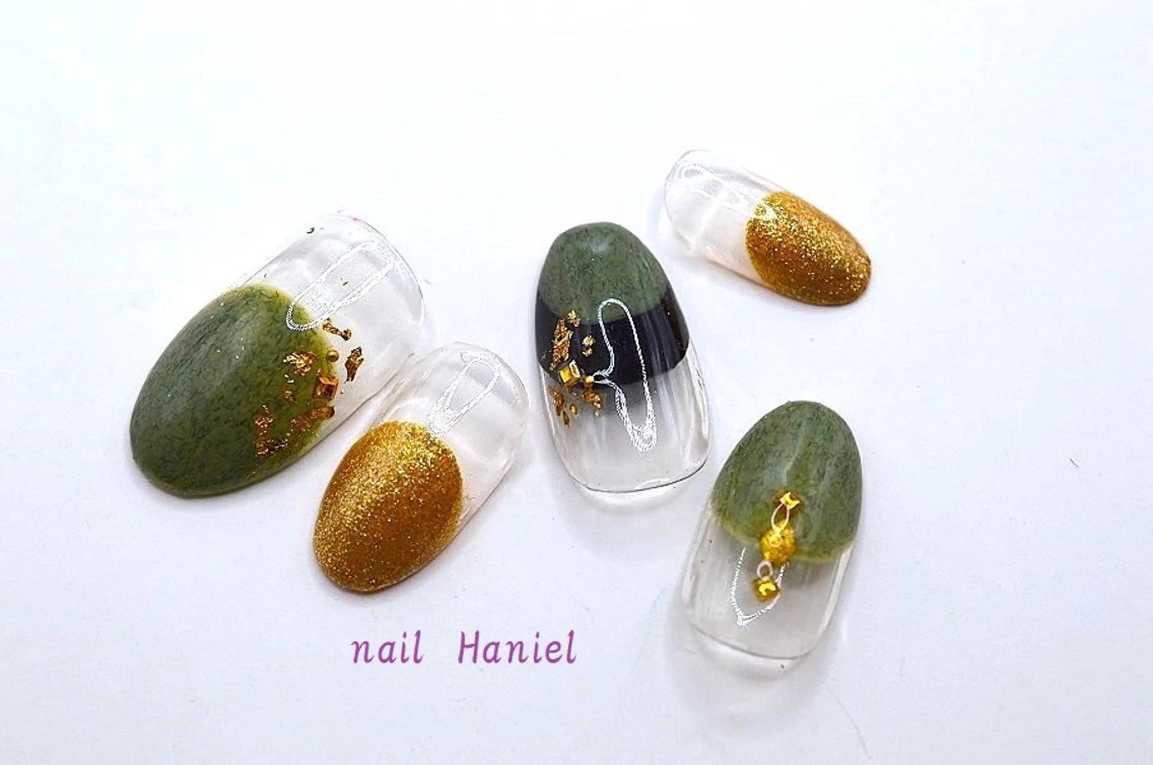 ネイル アートネイル ジェルネイル 韓国ネイル パラジェル ハンドネイル nail Haniel所属・半蔵門サロンハニエル 魅神 ちよのネイルデザイン