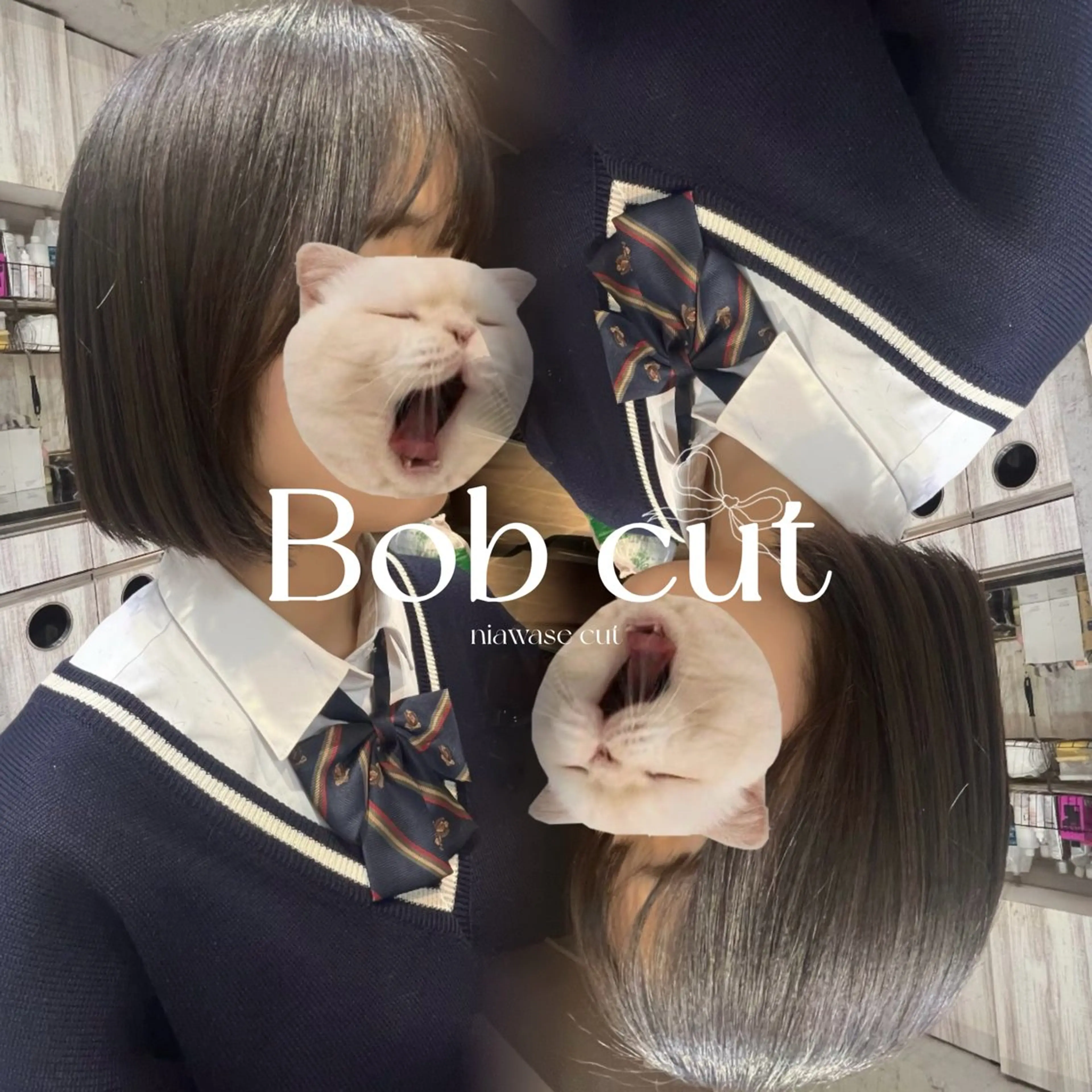 【🎀オススメꉂꉂ📣】暗染めカラー＋シルクトリートメント🦢❤︎の写真