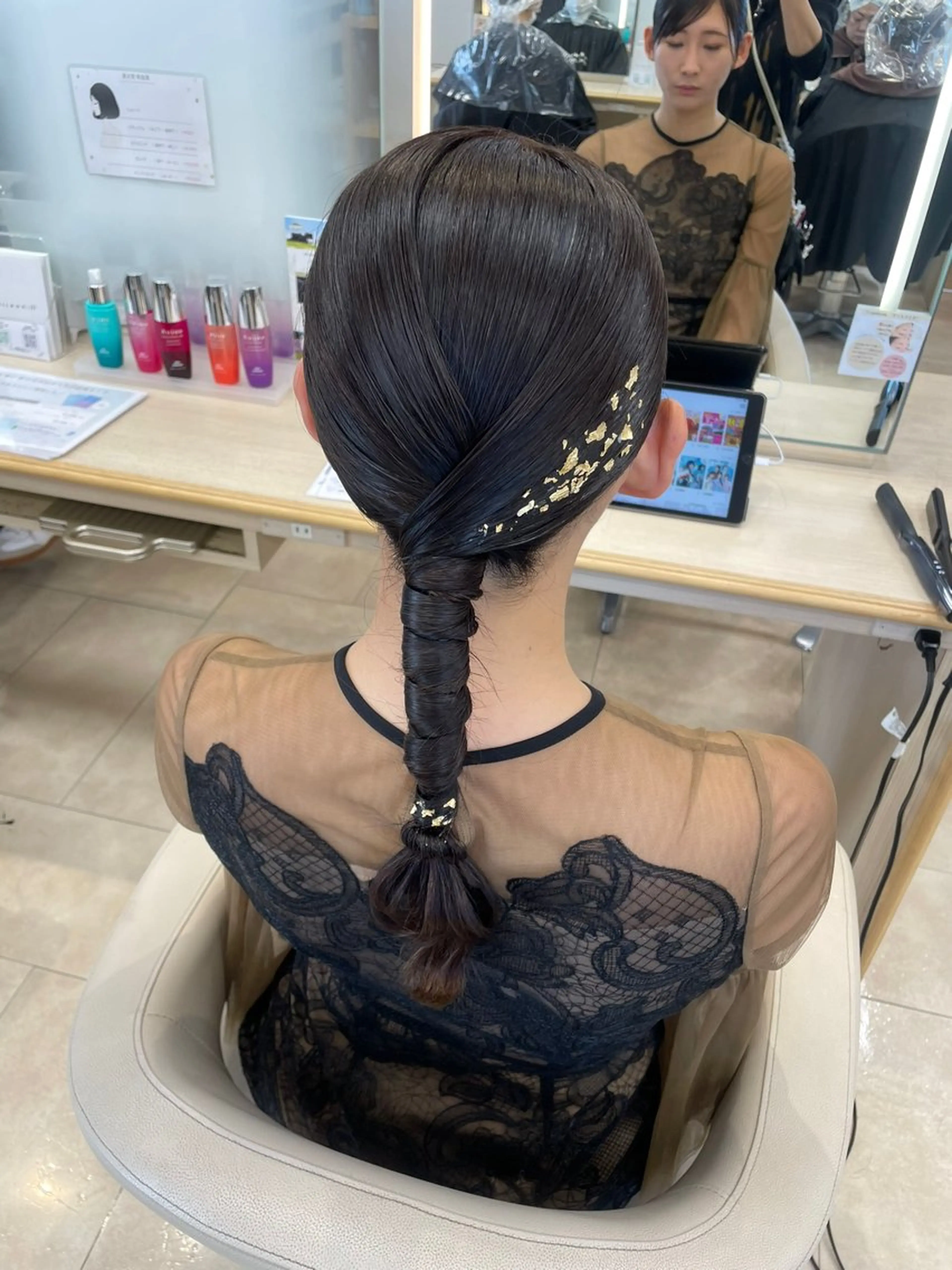 ロング カラー ヘアアレンジ ボブのスペシャリスト ·˖Reika·˖✩のヘアスタイル