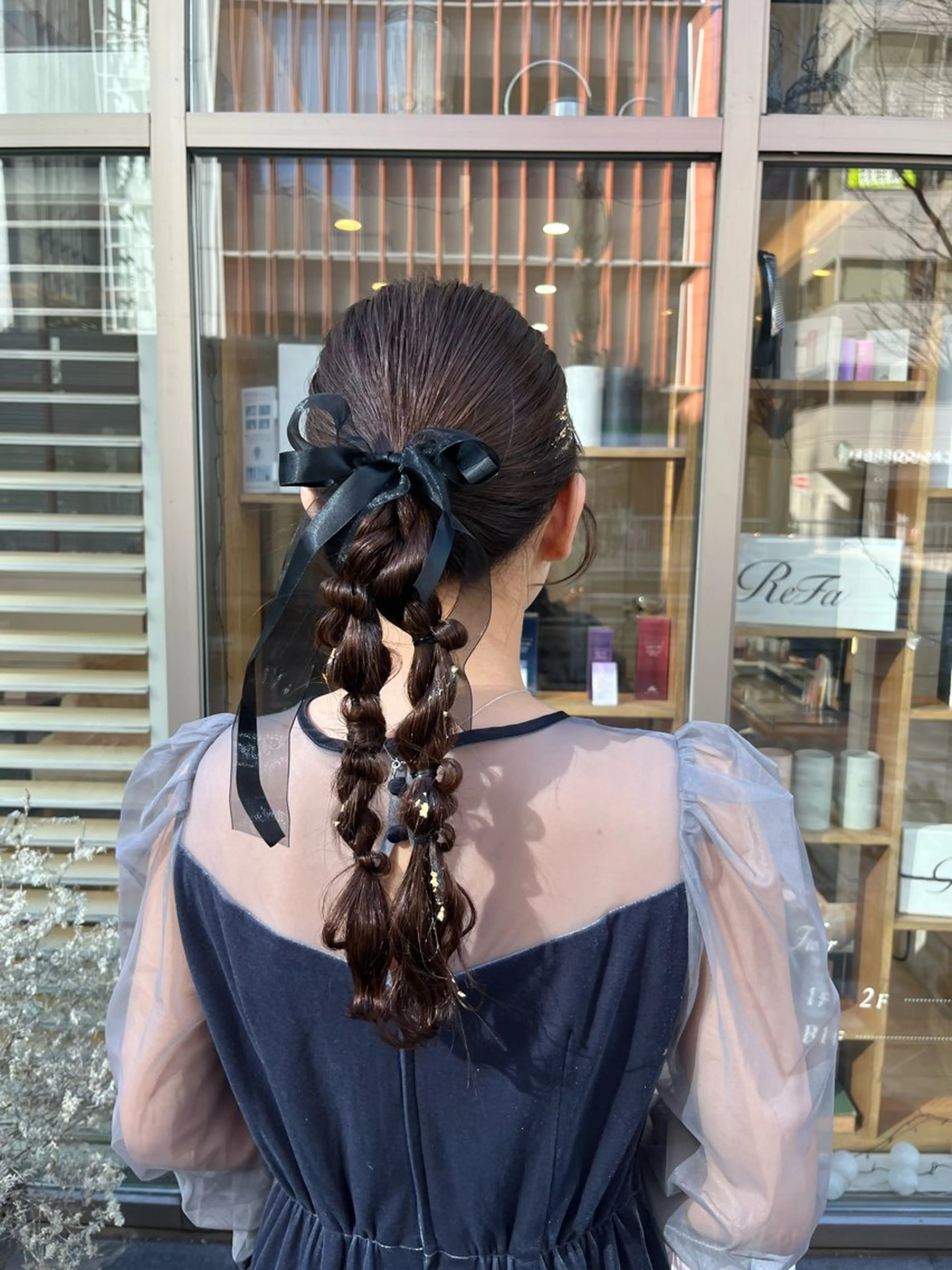 セミロング ヘアセット ゆもとまひろ🫧 渋谷/メンズパーマのヘアスタイル