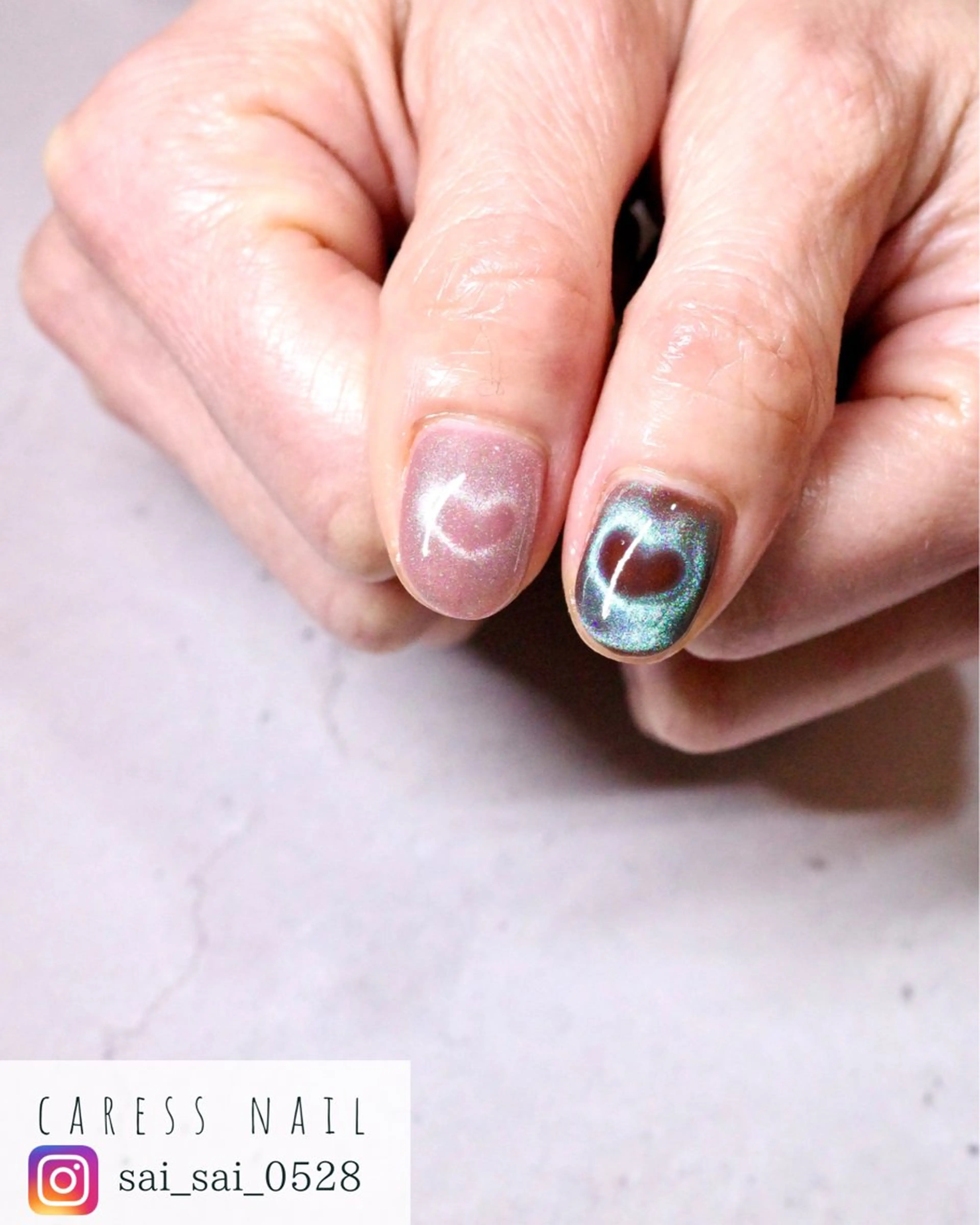 ネイル caress  nail カレスネイル　代々木上原所属・カレスネイル さいのネイルデザイン