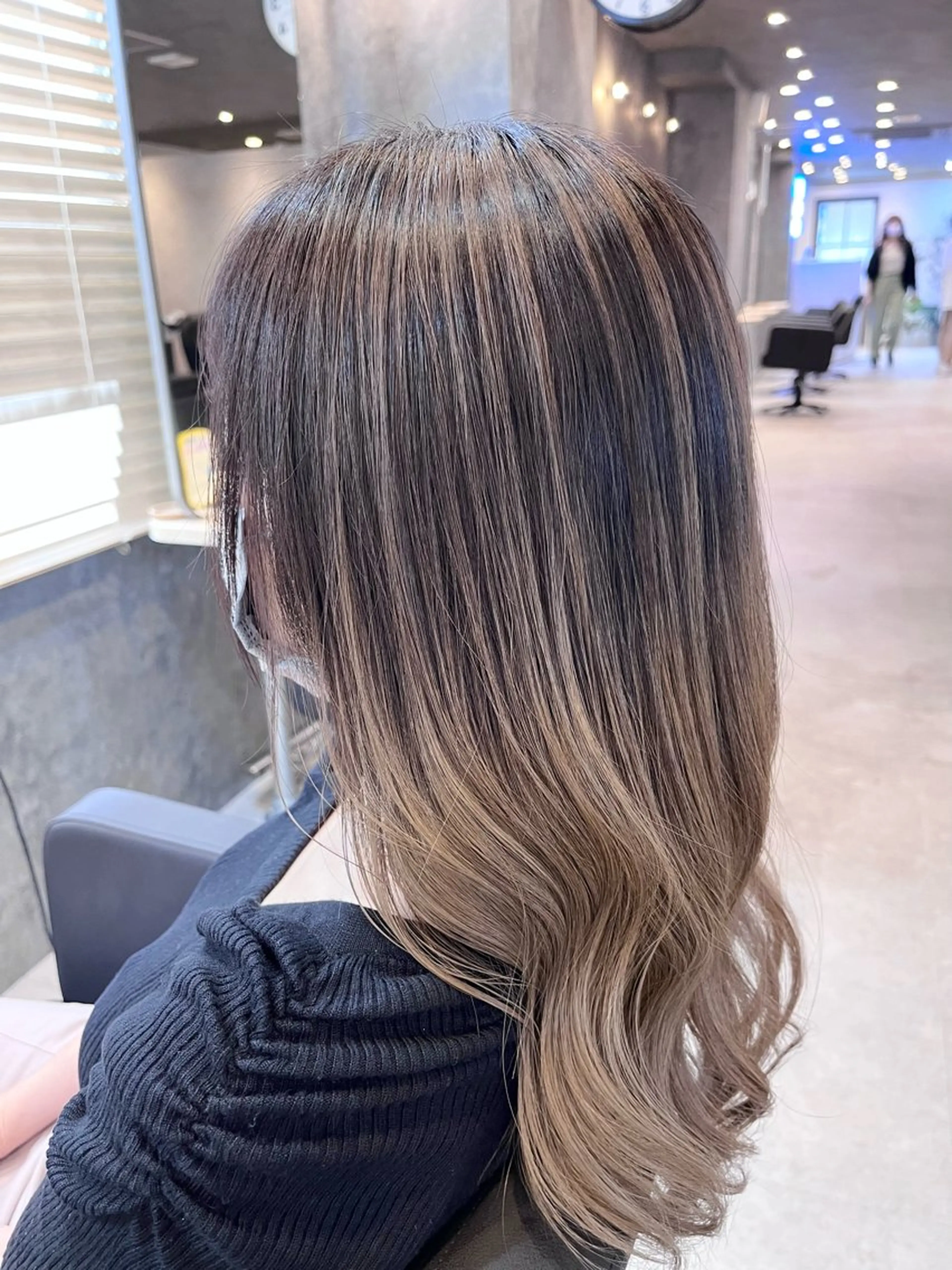 ロング カラー カット ヘアカラー トリートメント neon  hair亀戸店所属・🌈neonhair 透明感✨カラー🌈のヘアスタイル