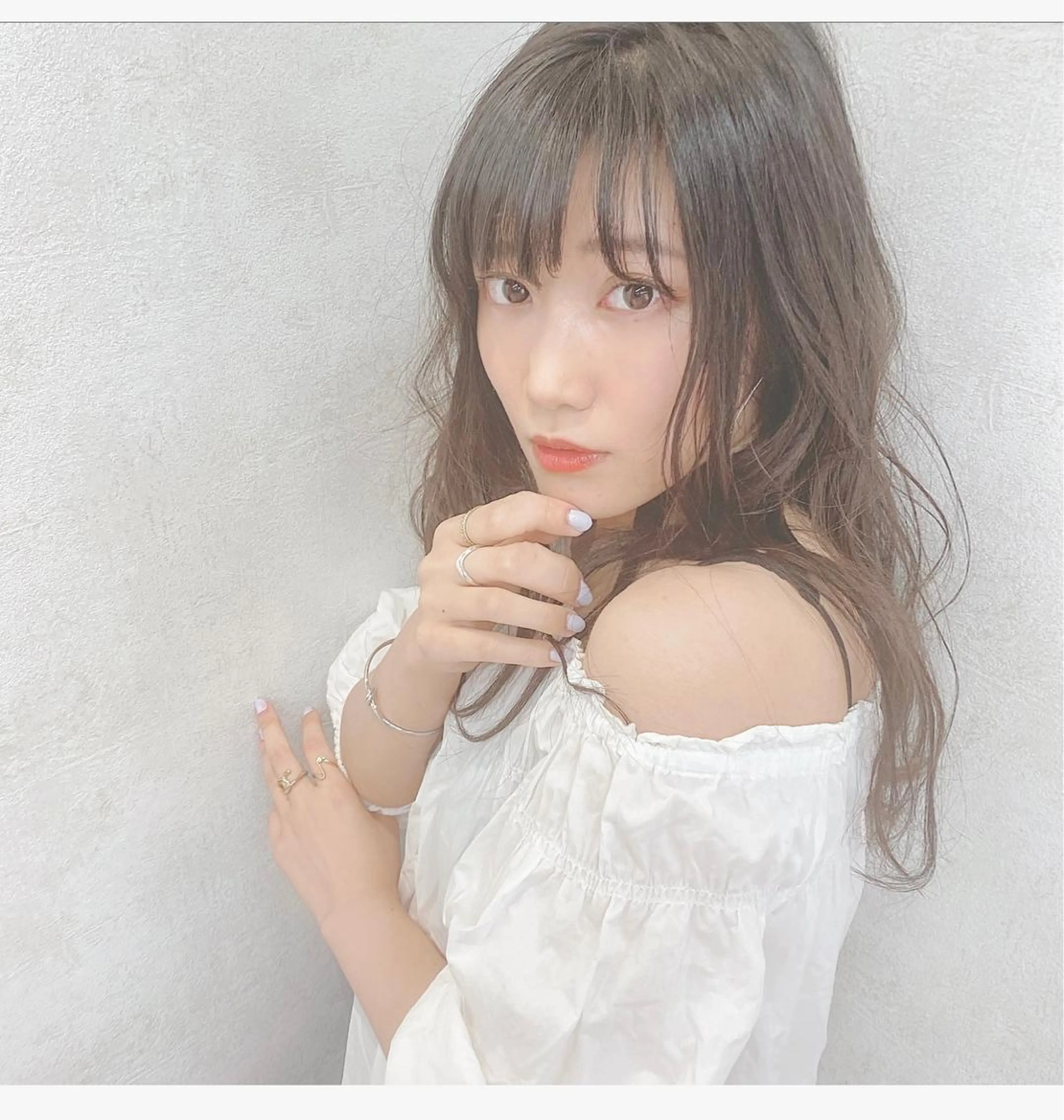 ロング sweep天神☁️ ルカ┊透明感カラーのヘアスタイル