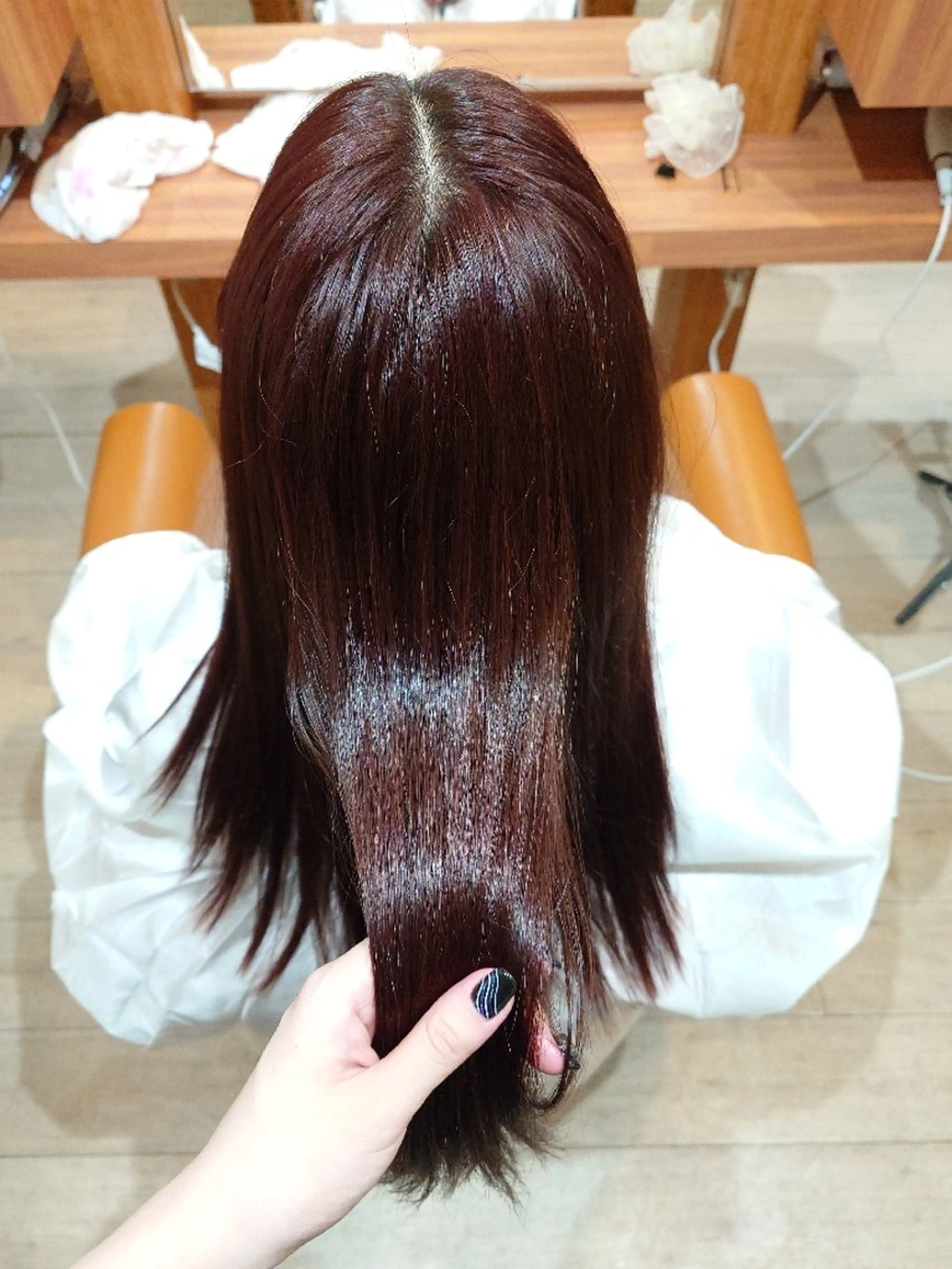 カラー ヘアカラー 種子田 結理のヘアスタイル