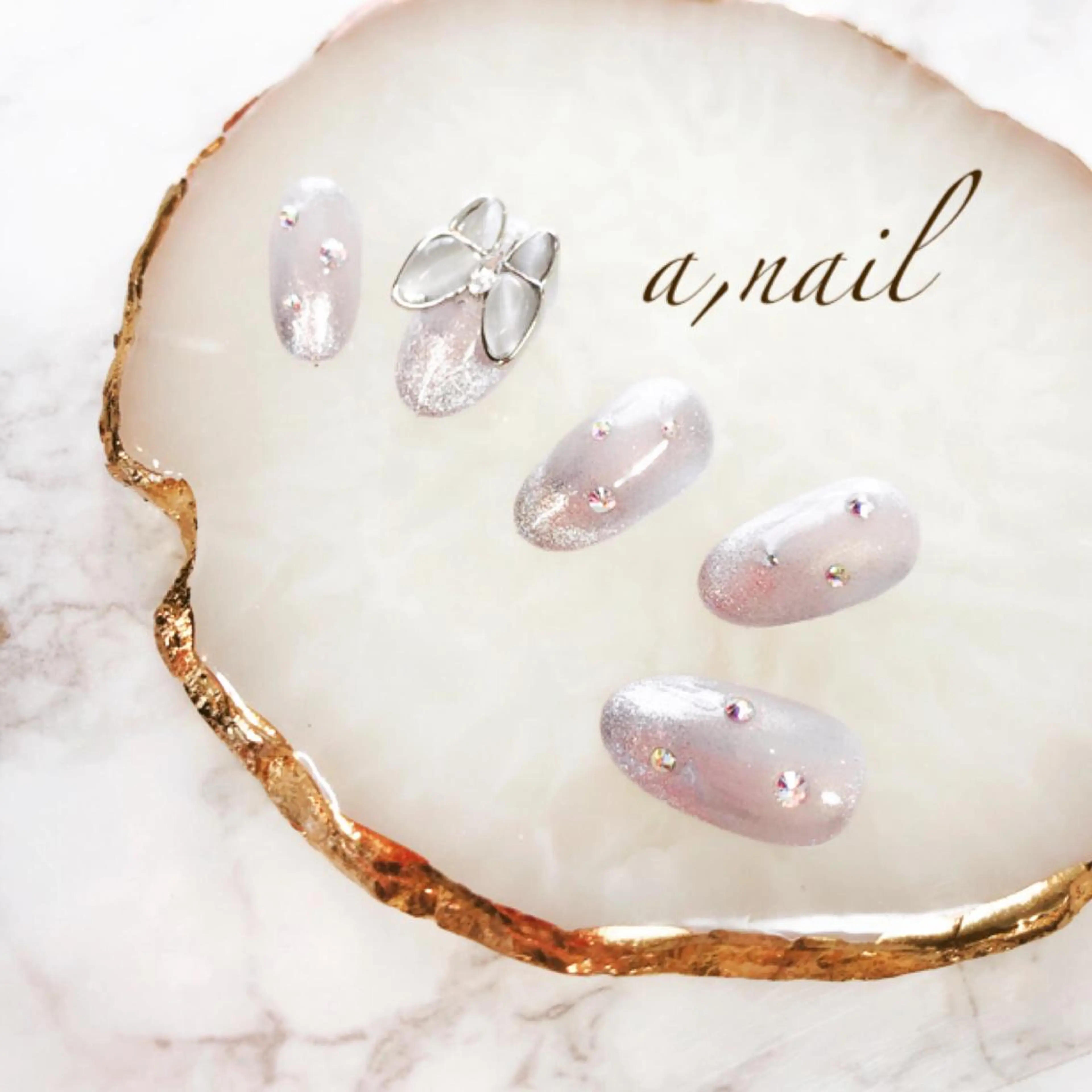 ネイル フットネイル フレンチネイル ジェルネイル グラデーション マグネットネイル ハンドネイル ネイルサロン エーネイルのネイルデザイン