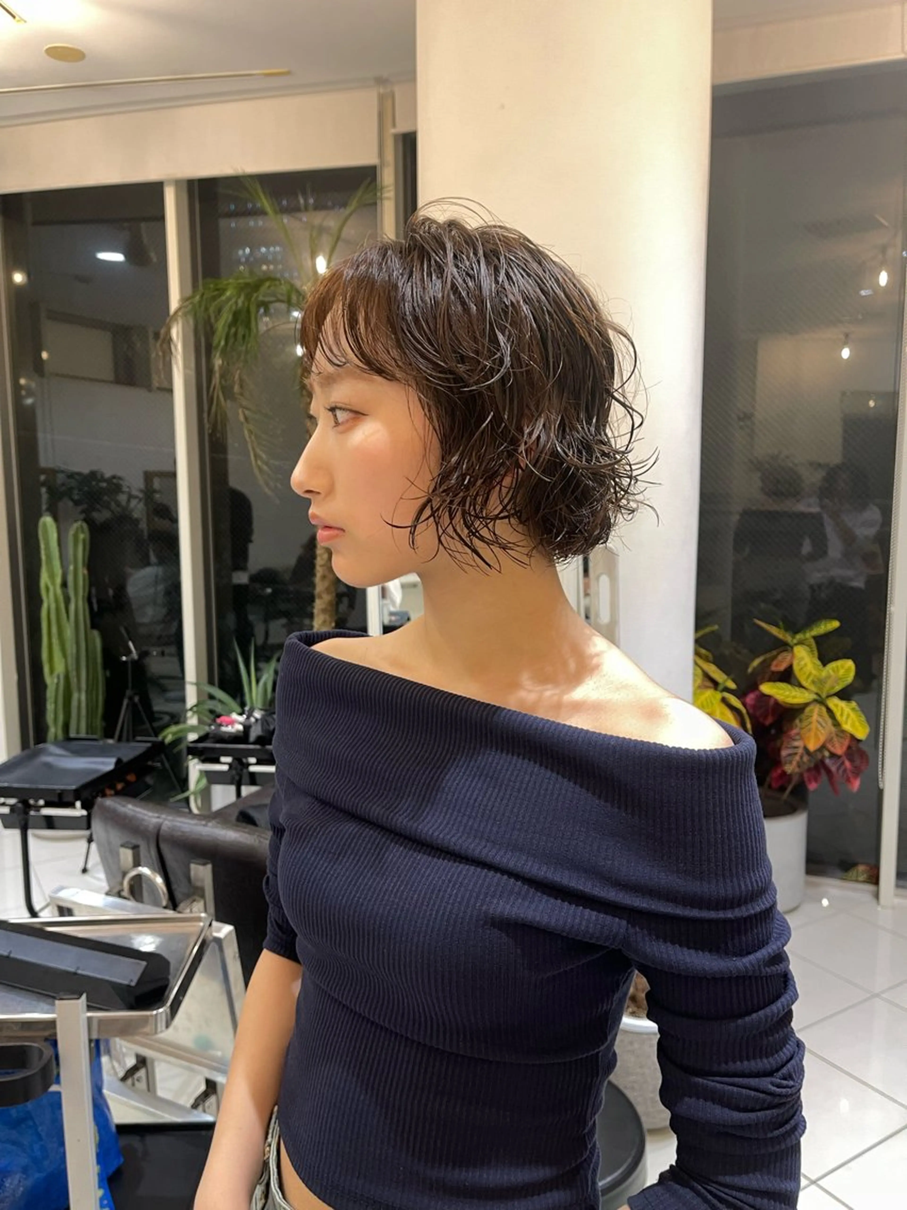 ショート パーマ ボブ カット パーマ トリートメント ✅ボブ/パーマ/ 表参道/KENTA✅のヘアスタイル