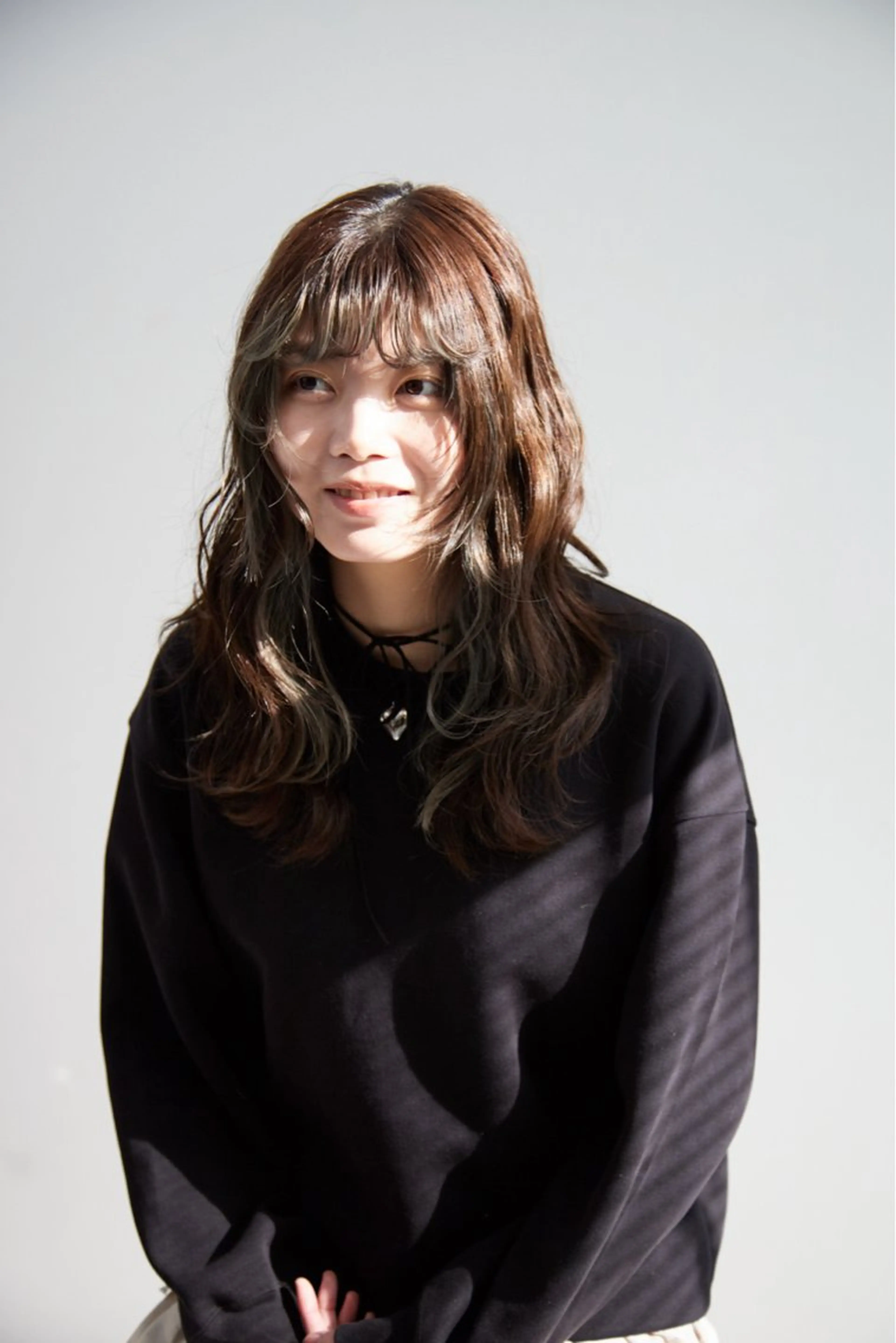 ロング ヘアカラー ブリーチモデル募集 古内柊のヘアスタイル