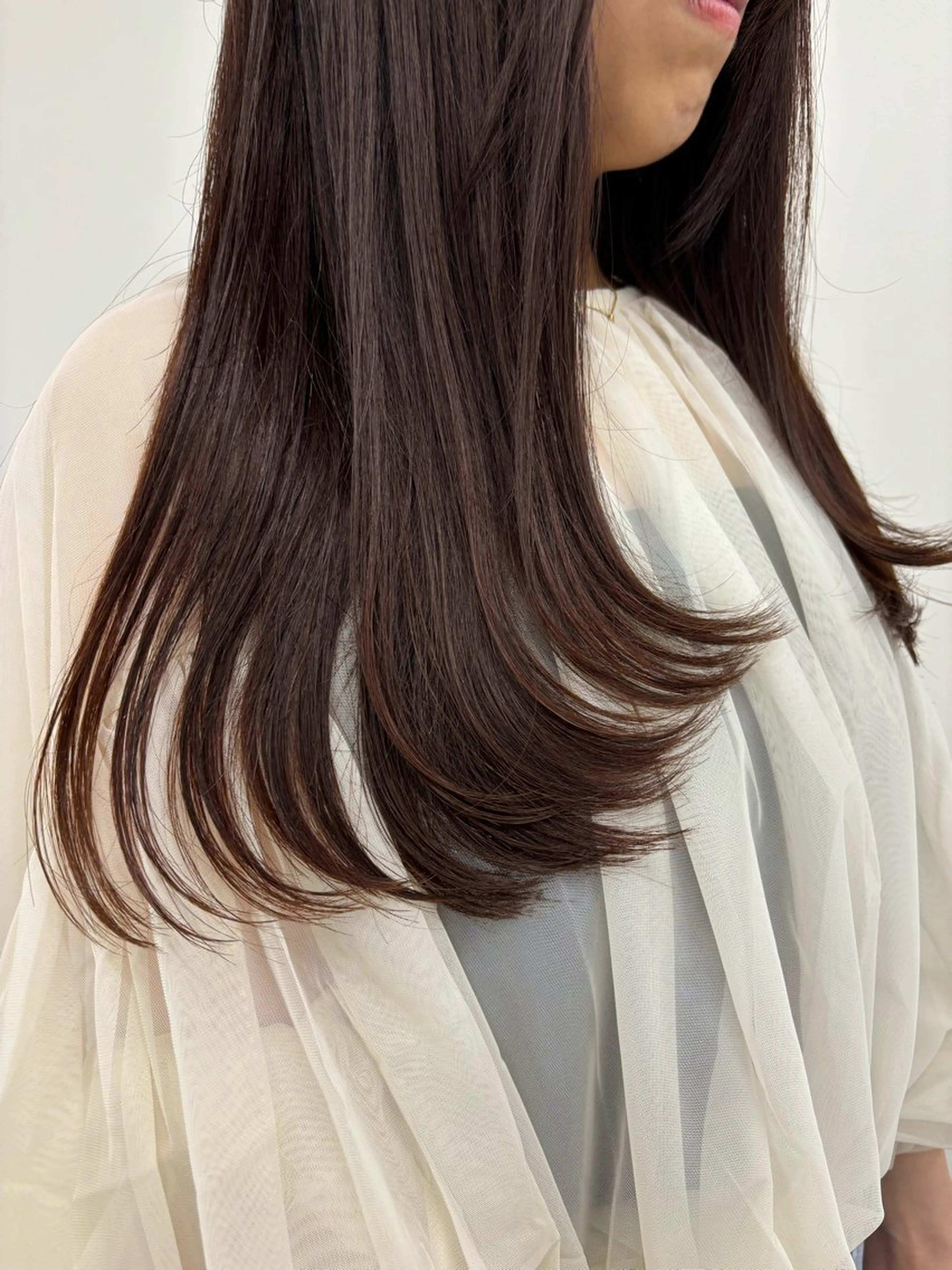 ロング カラー カット ヘアカラー トリートメント 🫧似合わせヘア🫧 天王寺．阿倍野🌈のヘアスタイル