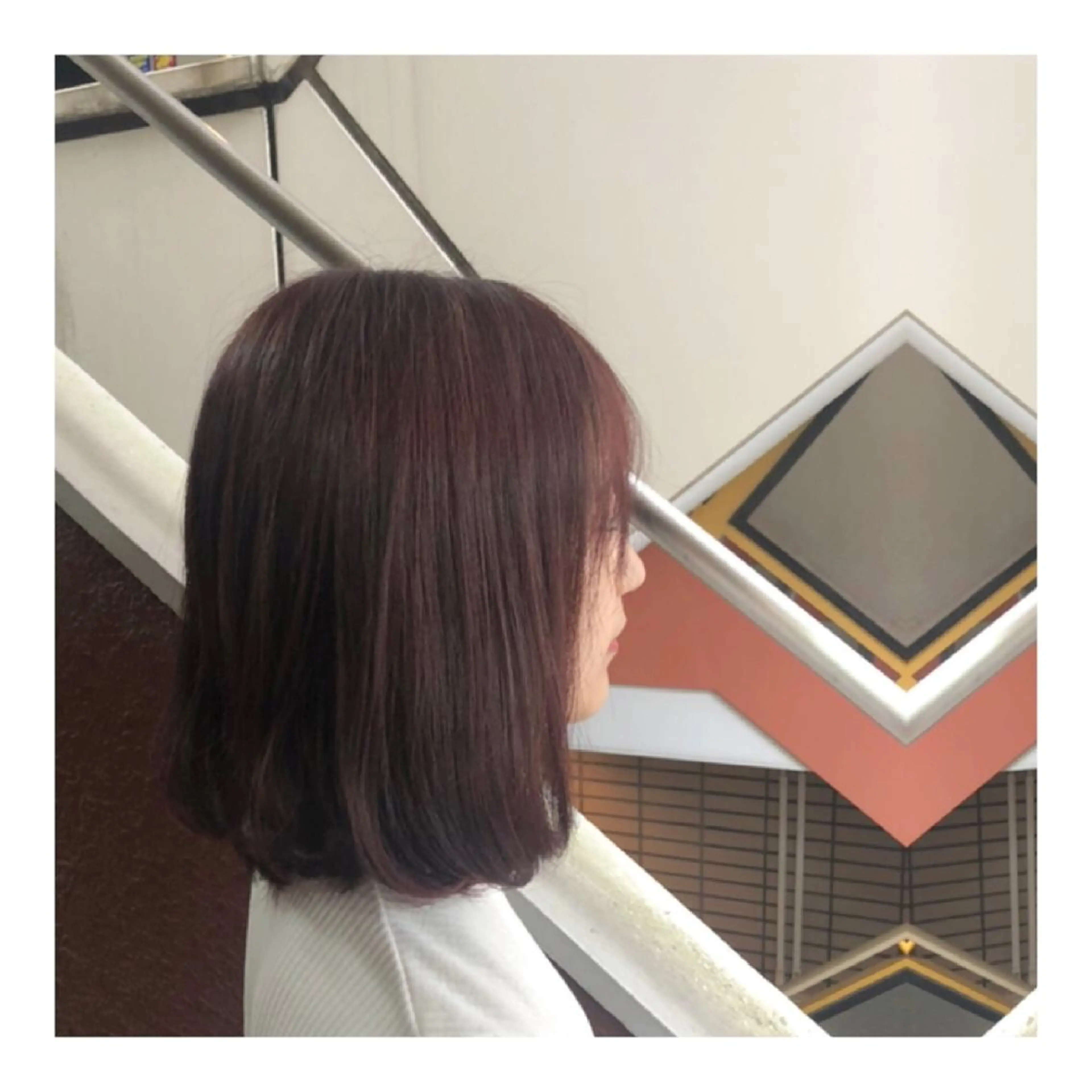 ミディアム カラー ブリーチ ピンクカラー パープルカラー EMANON大宮 ANNEX所属・Joshua / 素髪改善のヘアスタイル