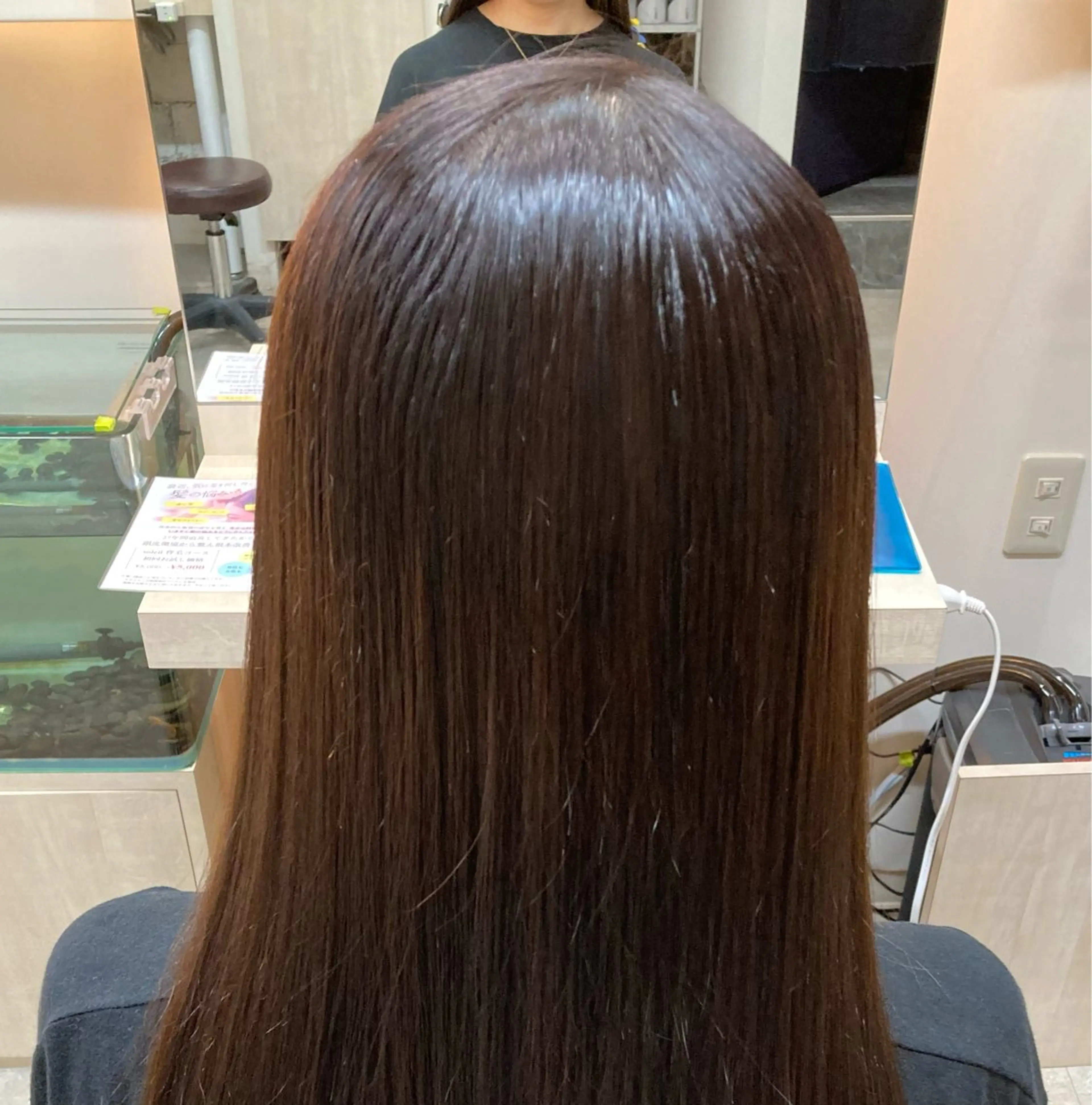 縮毛矯正 HAIRLOUNGESoleil六本木所属・Soleil 🌷ハナ🌷のヘアスタイル