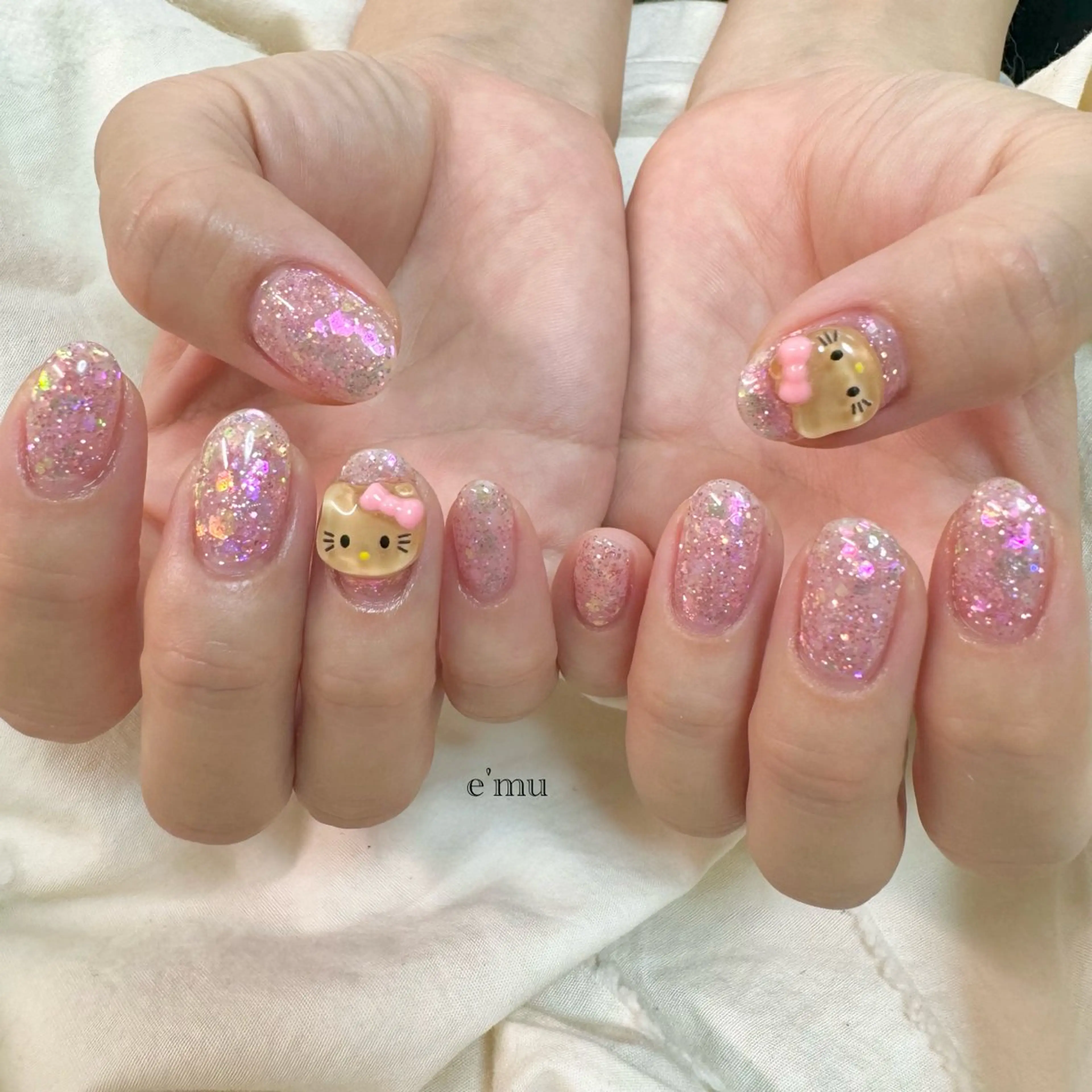 ネイル 夏ネイル ハンドネイル nail salon e'mu💐のネイルデザイン