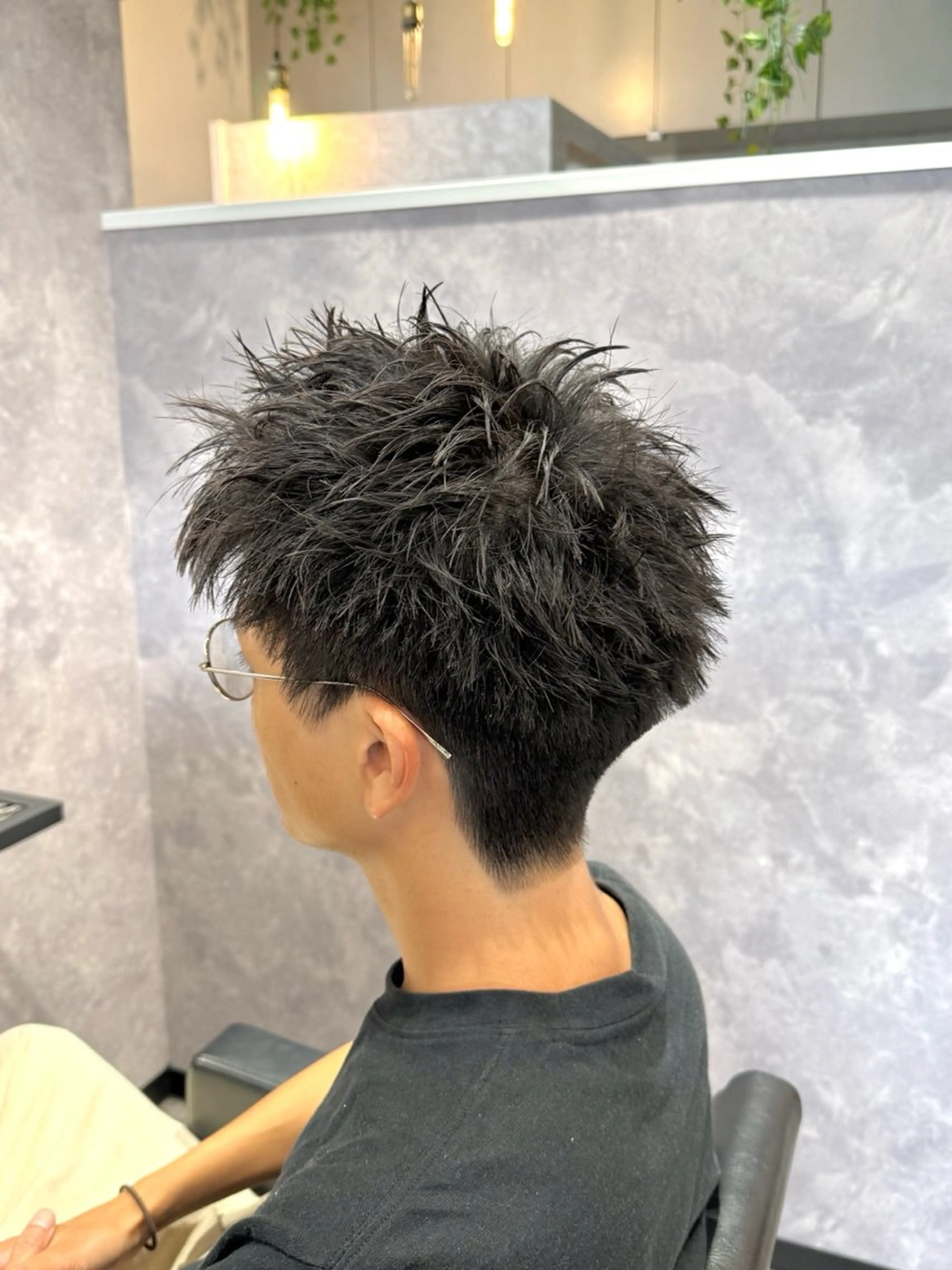 ショート メンズ スパイキーショート ショートヘア 大倉山駅メンズヘア ヒダカミズキのヘアスタイル