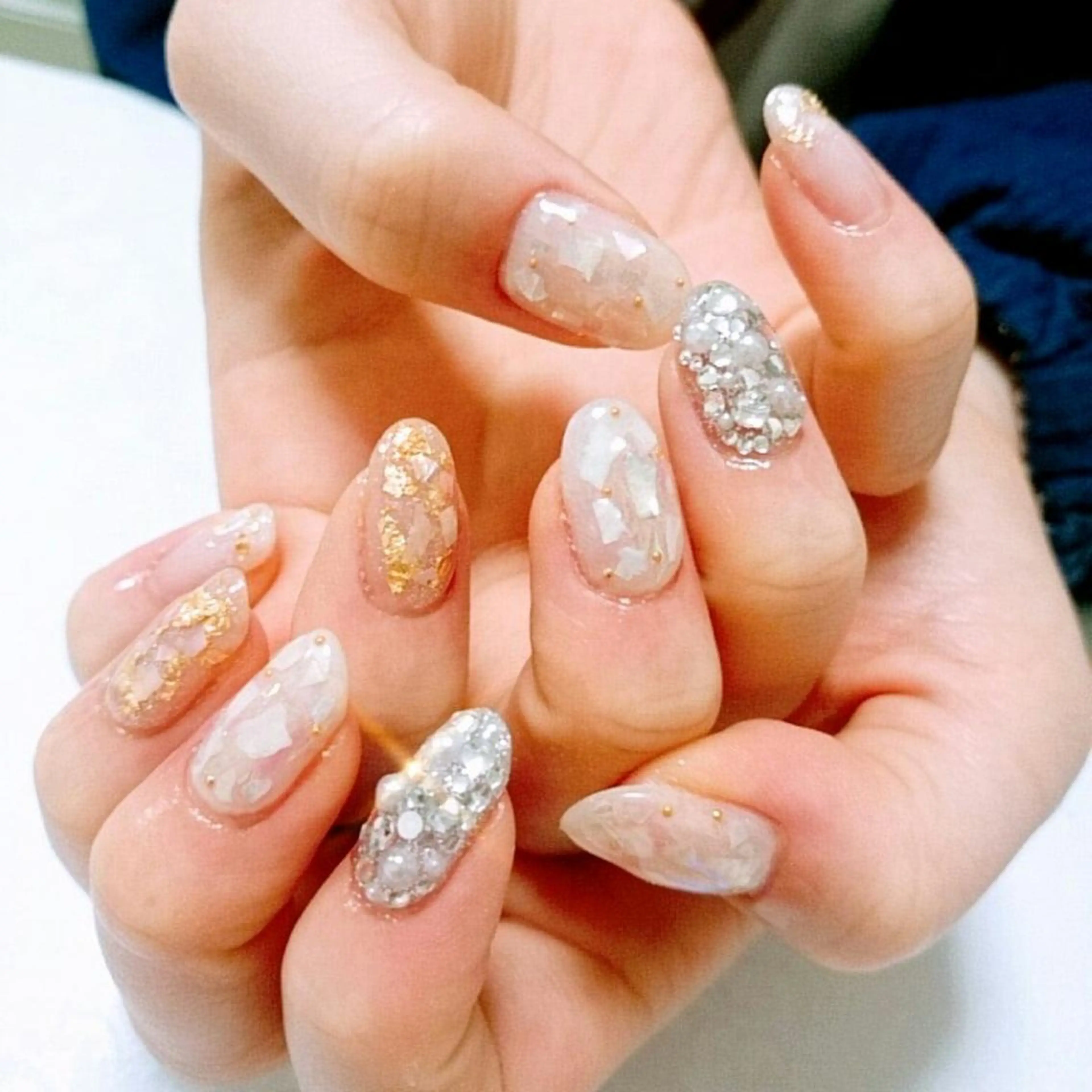 ネイル キラキラネイル JEWEL nailのネイルデザイン