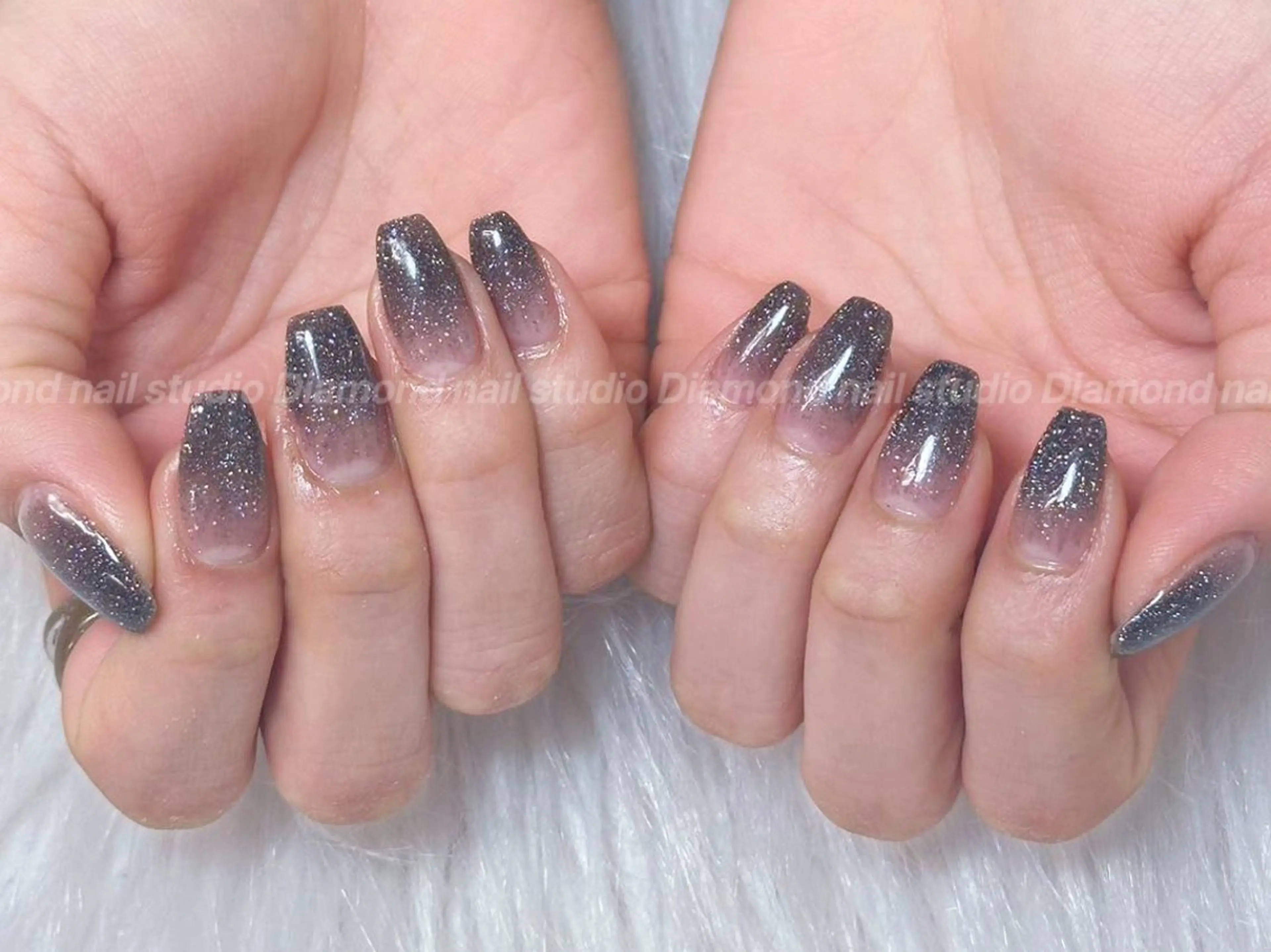 ネイル アートネイル オーロラネイル ガーリー キラキラネイル 韓国ネイル Diamond NAIL✨のネイルデザイン