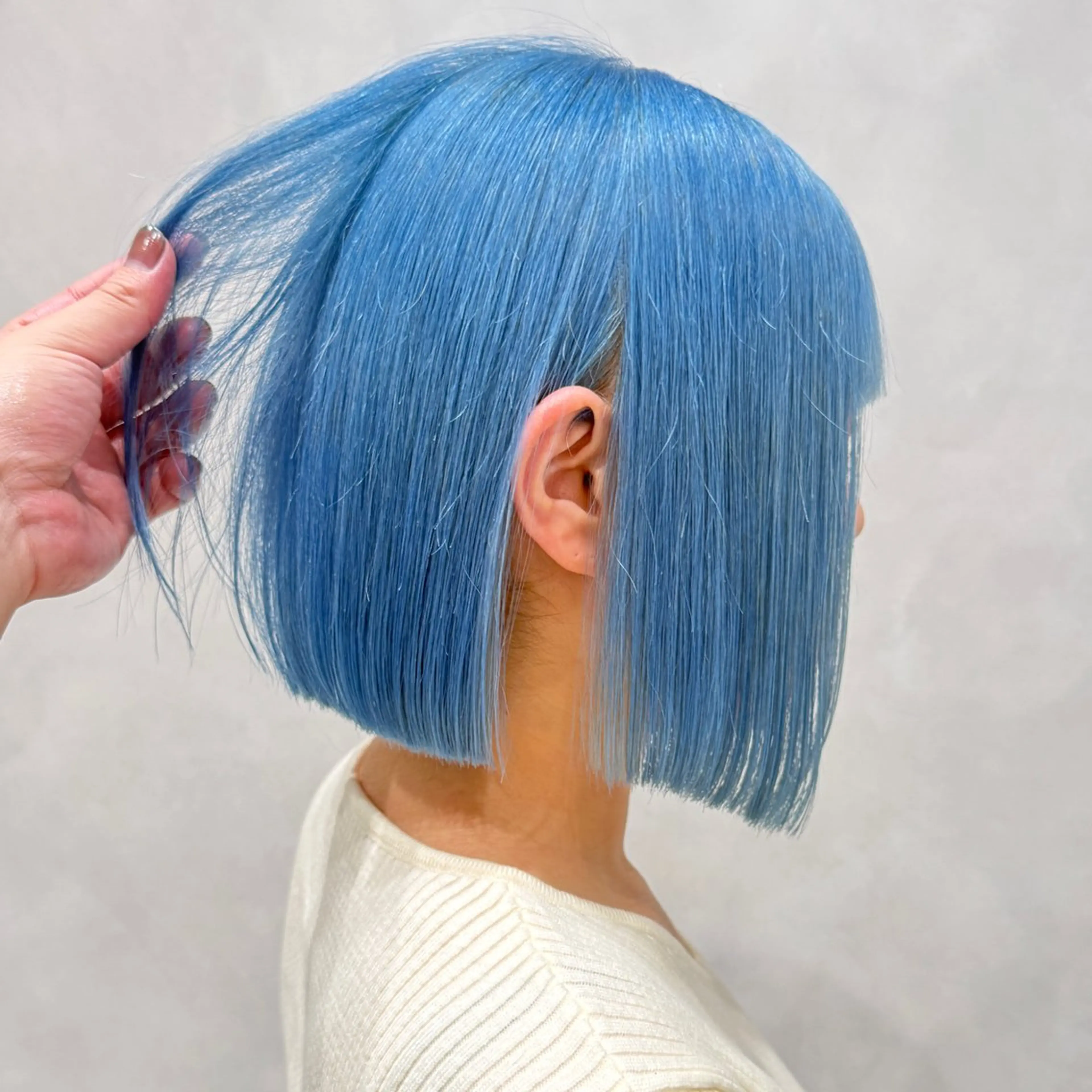 ショート ボブ ヘアカラー 原宿ブリーチ特化 美容師/舘岡俊介のヘアスタイル