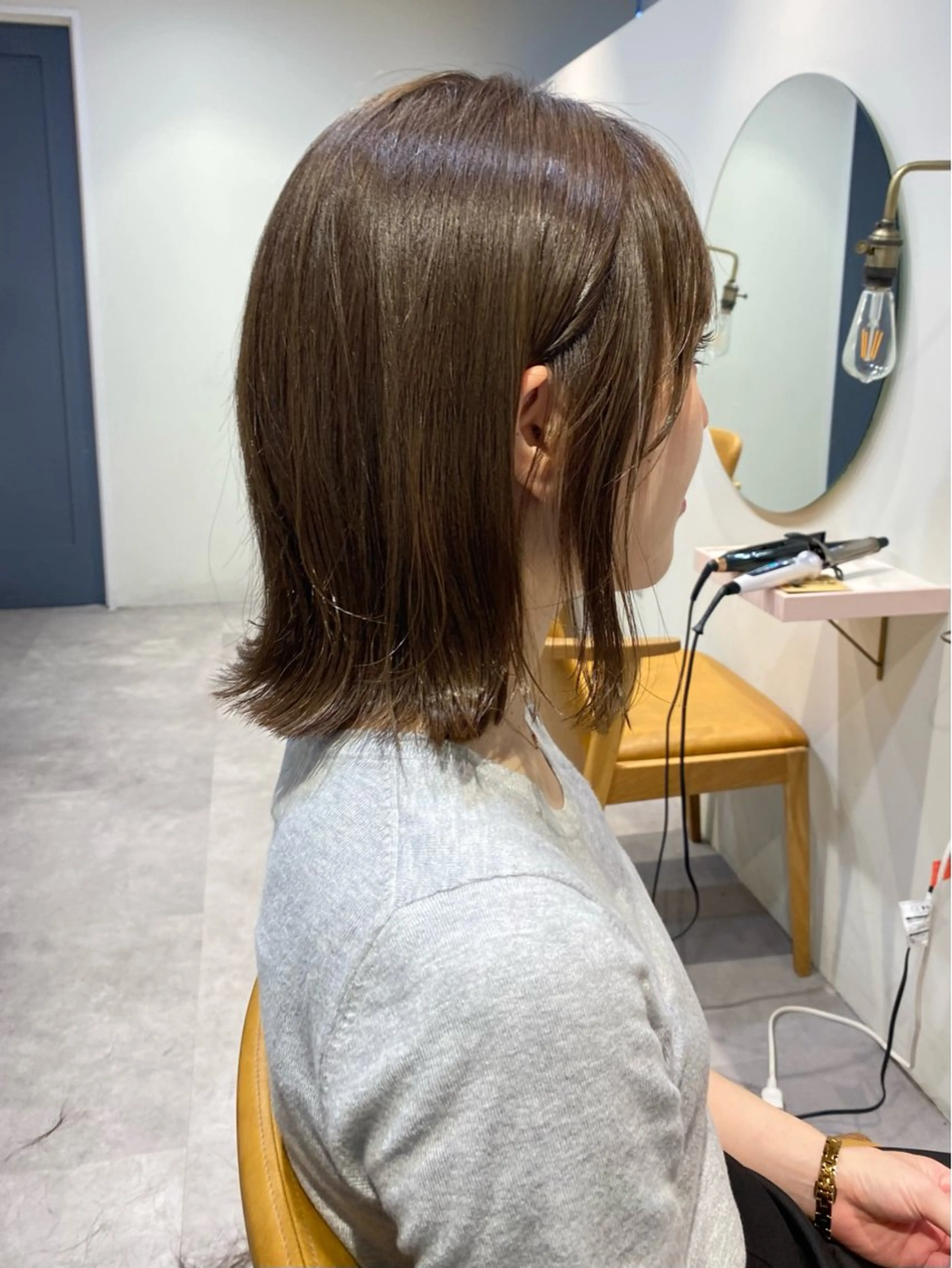 ミディアム カラー カット ヘアカラー トリートメント 当日予約大歓迎💗 依田瑞希のヘアスタイル