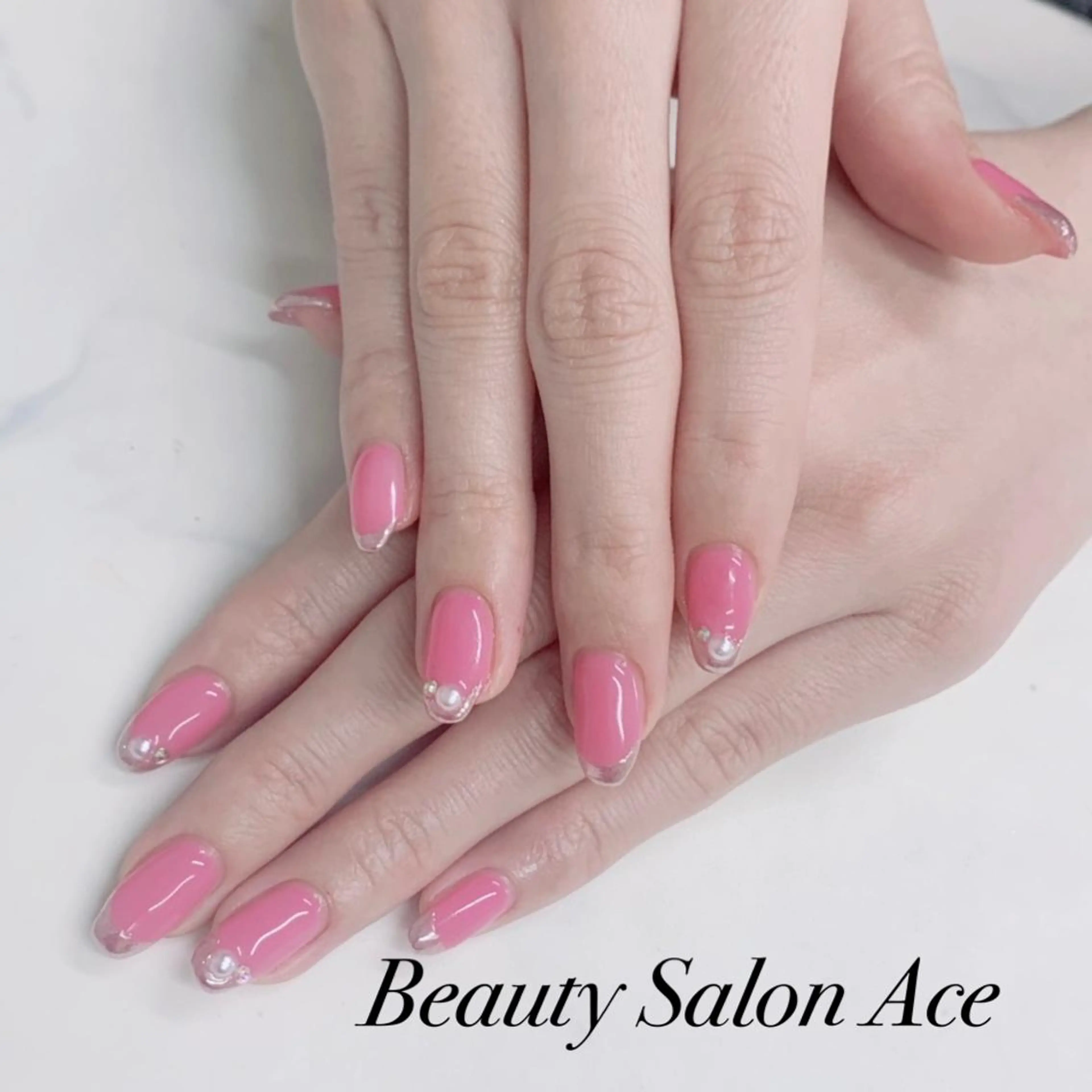 ネイル メンズネイル 春ネイル ハンドネイル ハンドケア Beauty Salon Ace（ネイルサロン　エース）所属・池袋フィルイン Ace♡長さだしのネイルデザイン
