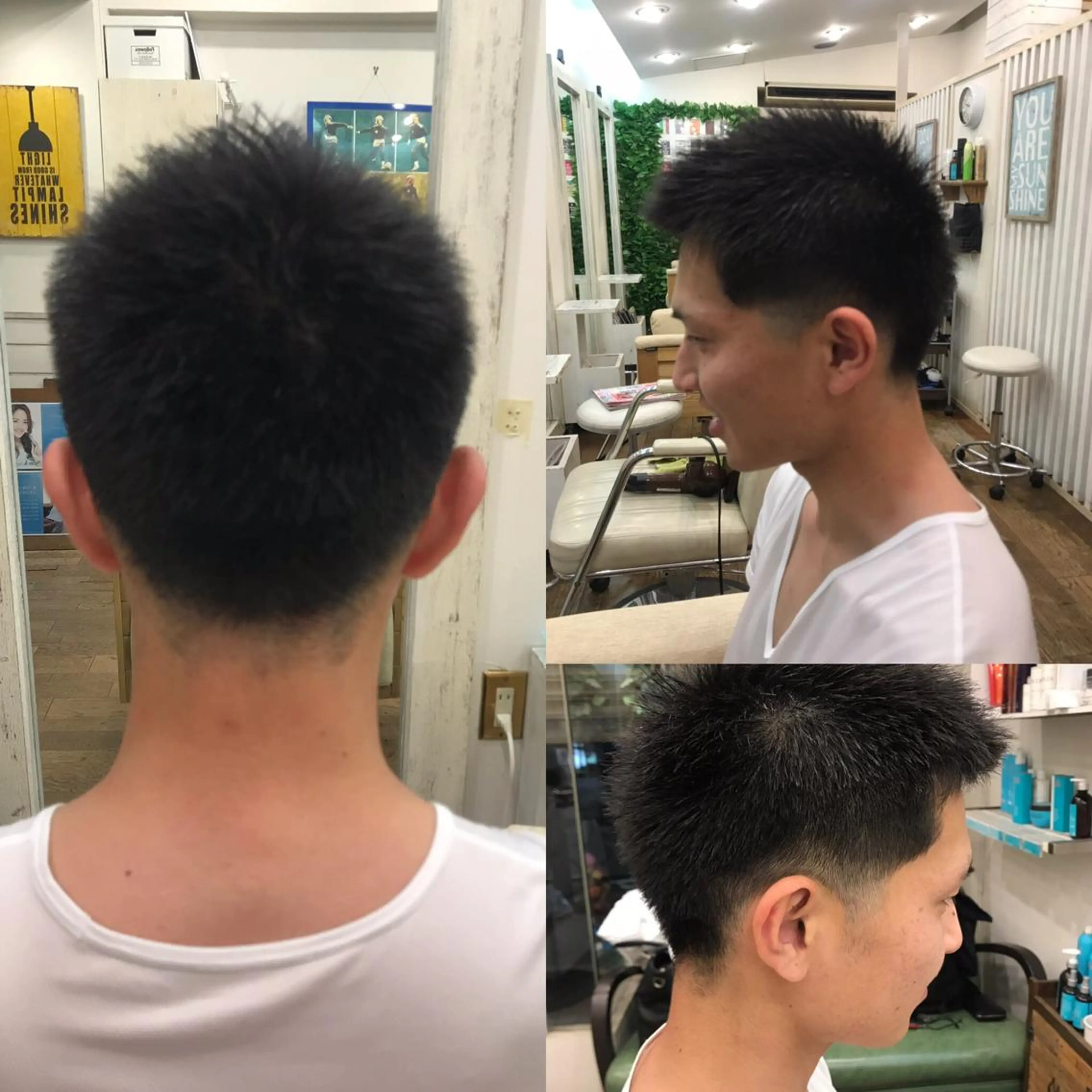 ショート メンズ カット 〒hair snick （ヘアースニック）所属・吉原 頌平のヘアスタイル