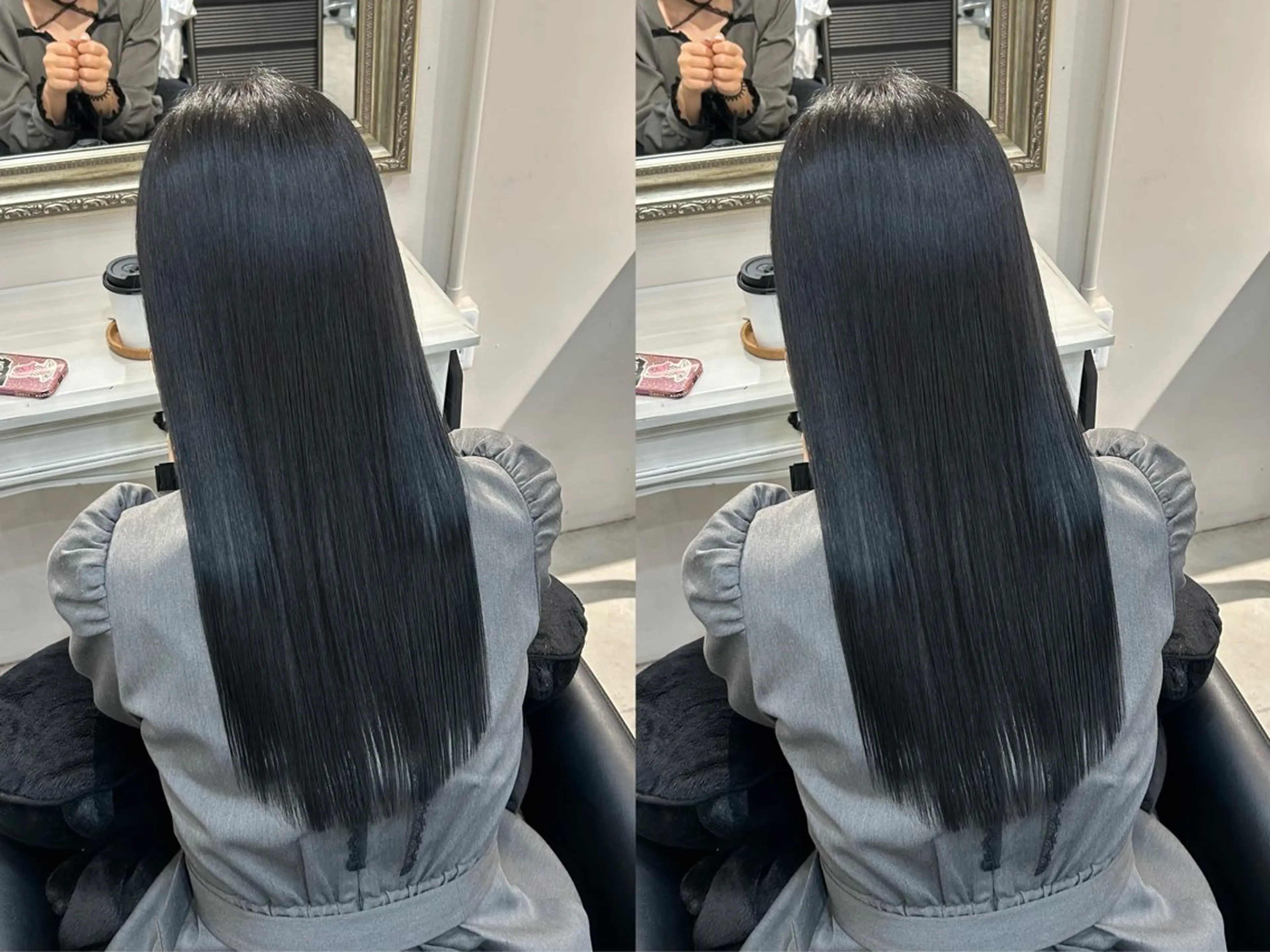 ロング カット ヘアカラー トリートメント cien 【堀江】 eriのヘアスタイル