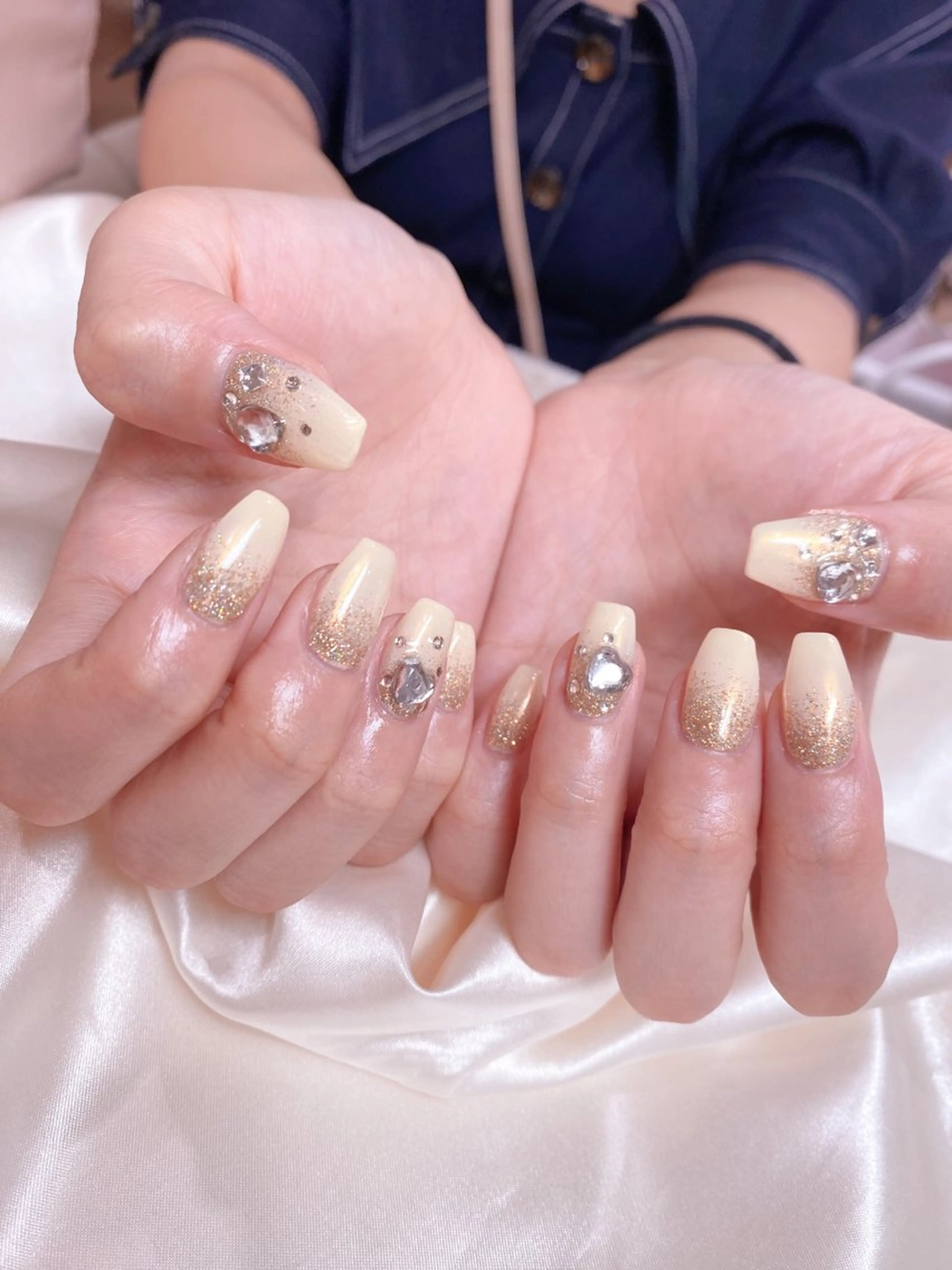 ネイル ハンドネイル 𝐘𝐔𝐊𝐈 💖のネイルデザイン