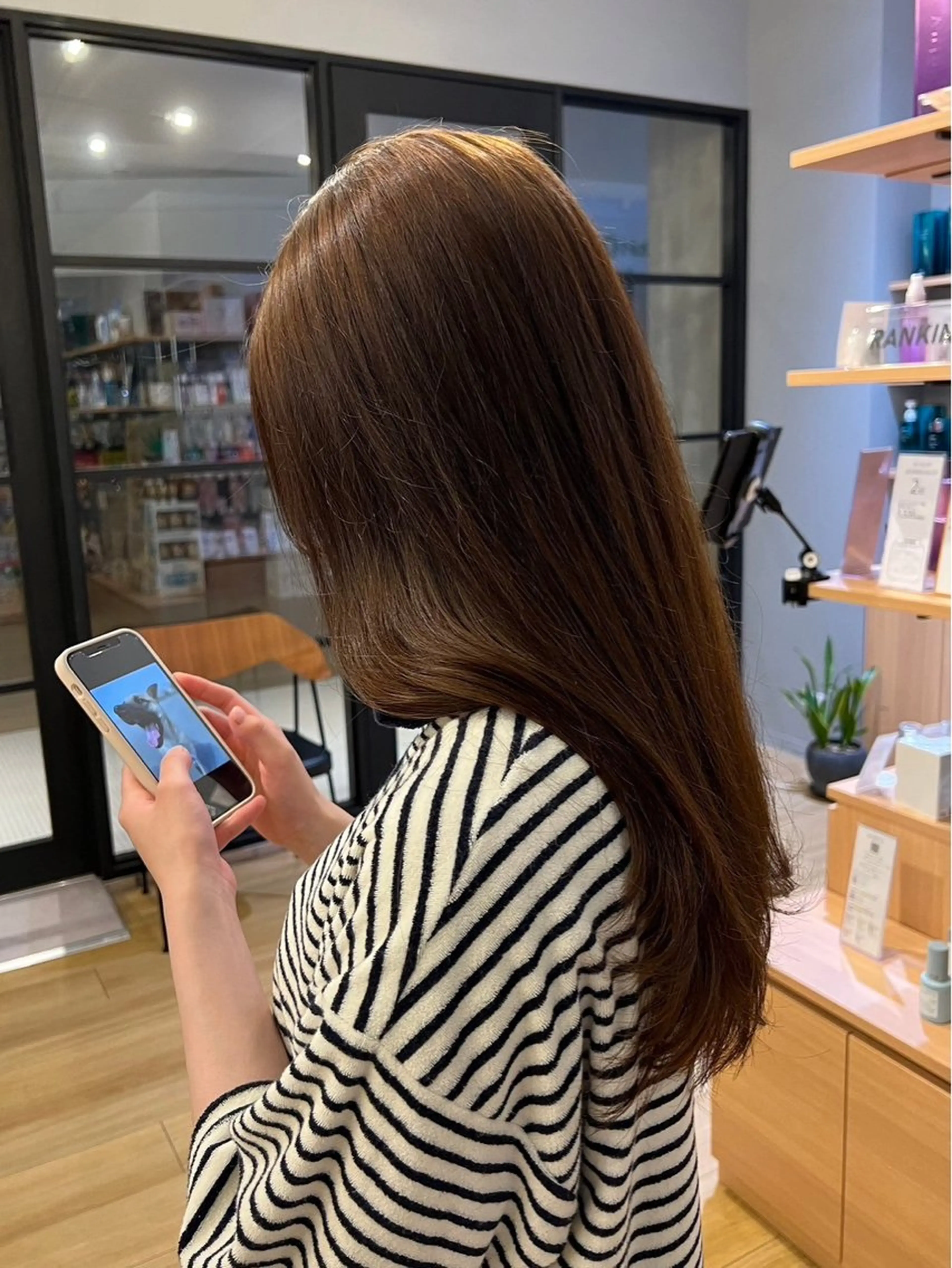 ロング 片山 朝陽のヘアスタイル