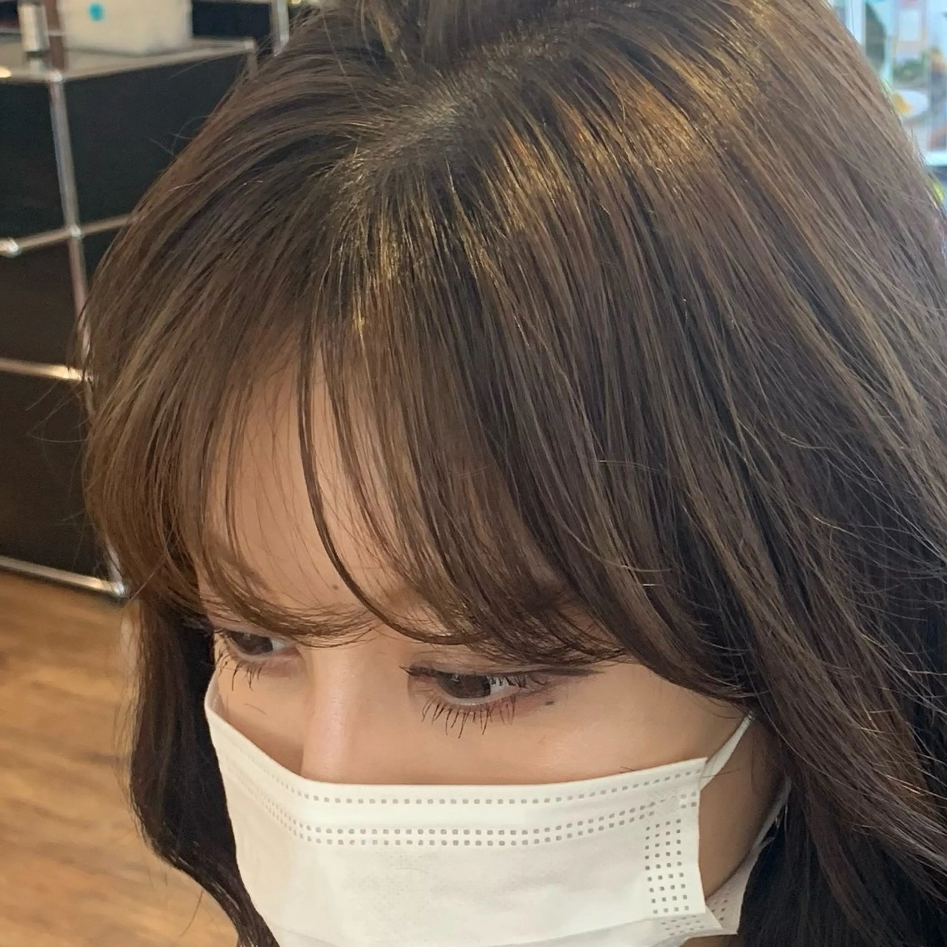 ロング とりやべ るなのヘアスタイル