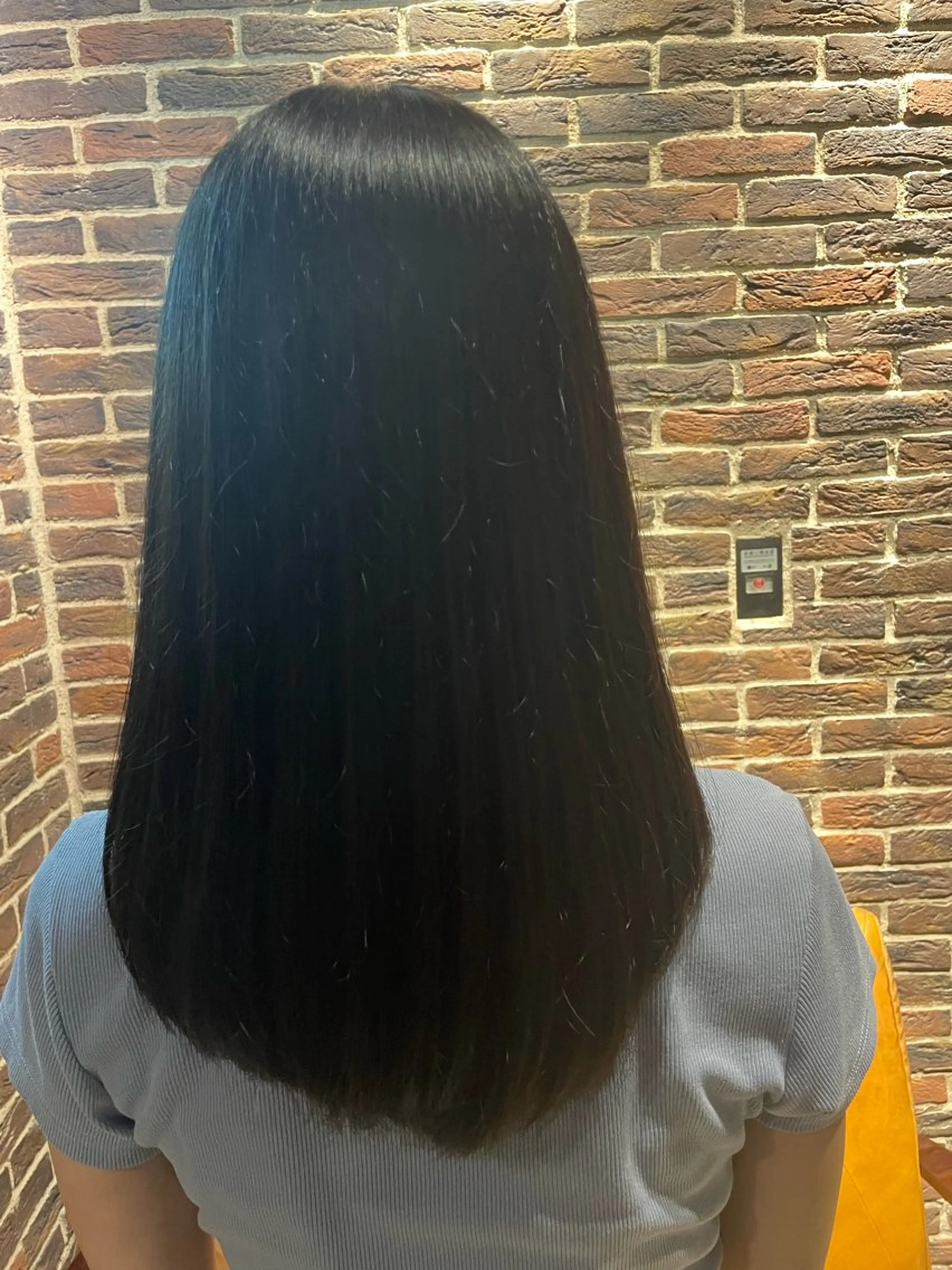 ロング カット ヘアカラー トリートメント Hair salon 6所属・ジュニアスタイリスト 照井奈保子のヘアスタイル