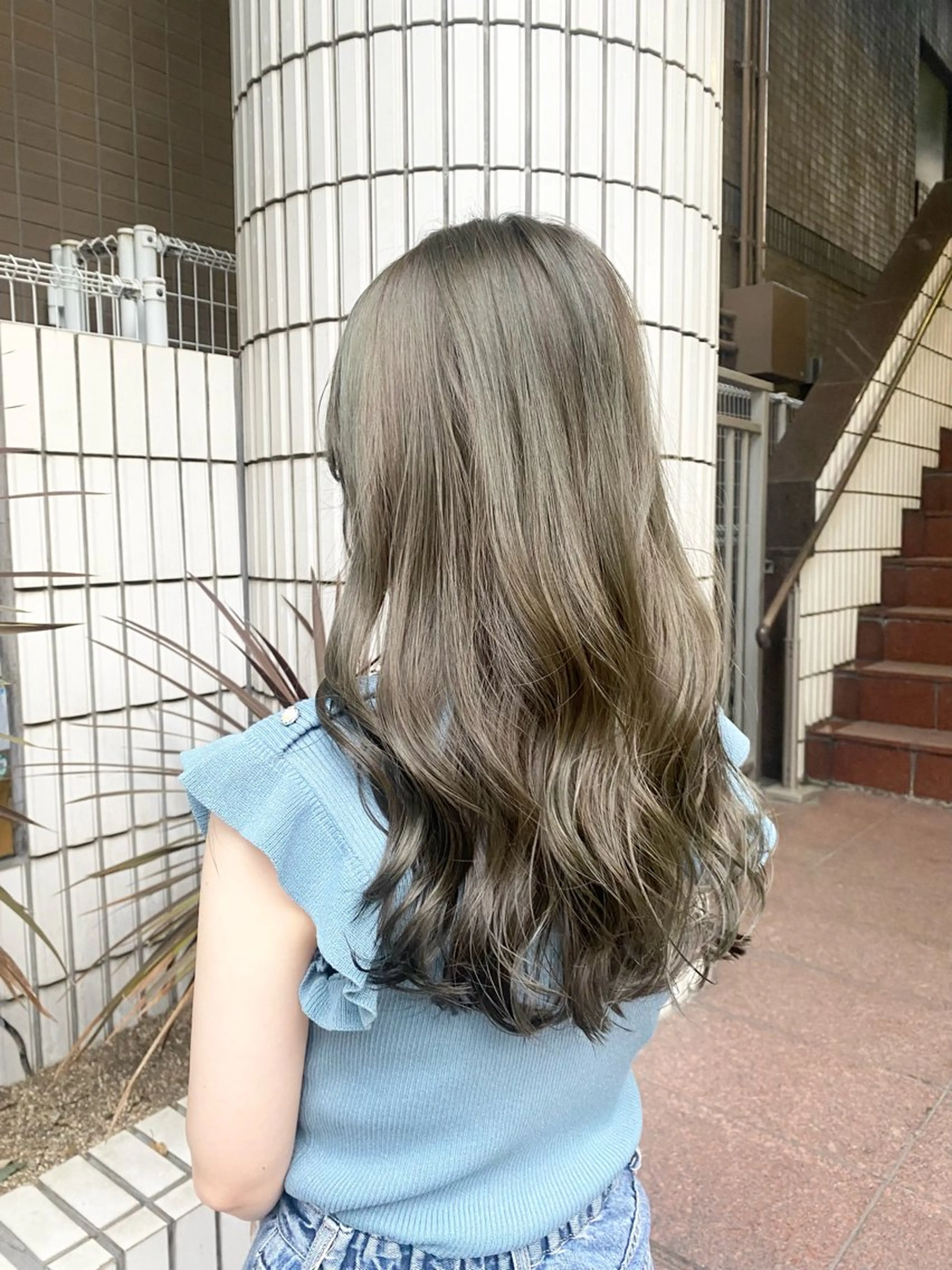 ロング カット ヘアカラー トリートメント motel所属・モデルや芸能人も通う ✨マンツーマンサロンのヘアスタイル
