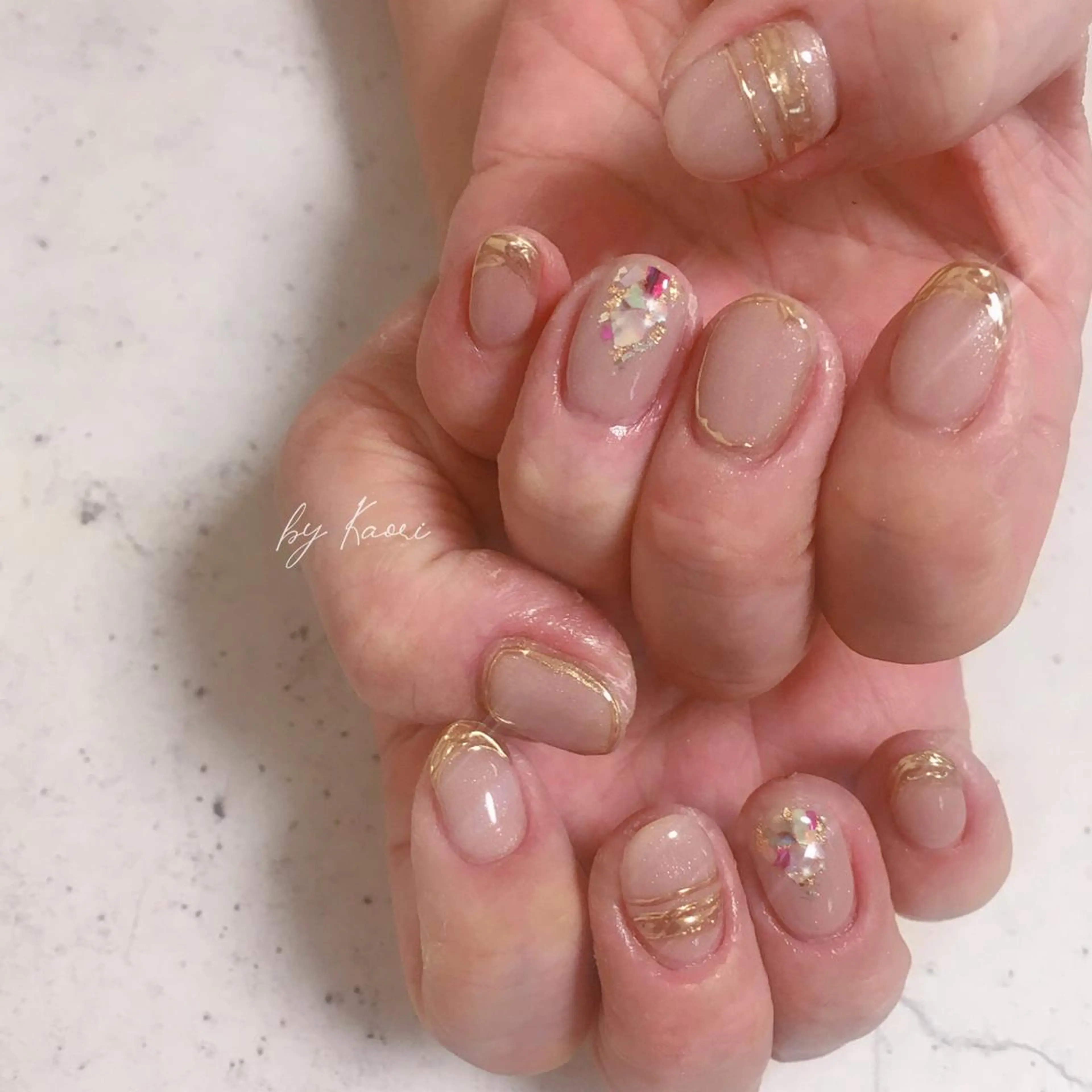 ネイル アートネイル ハンドネイル _Defi_ by Kaoriのネイルデザイン