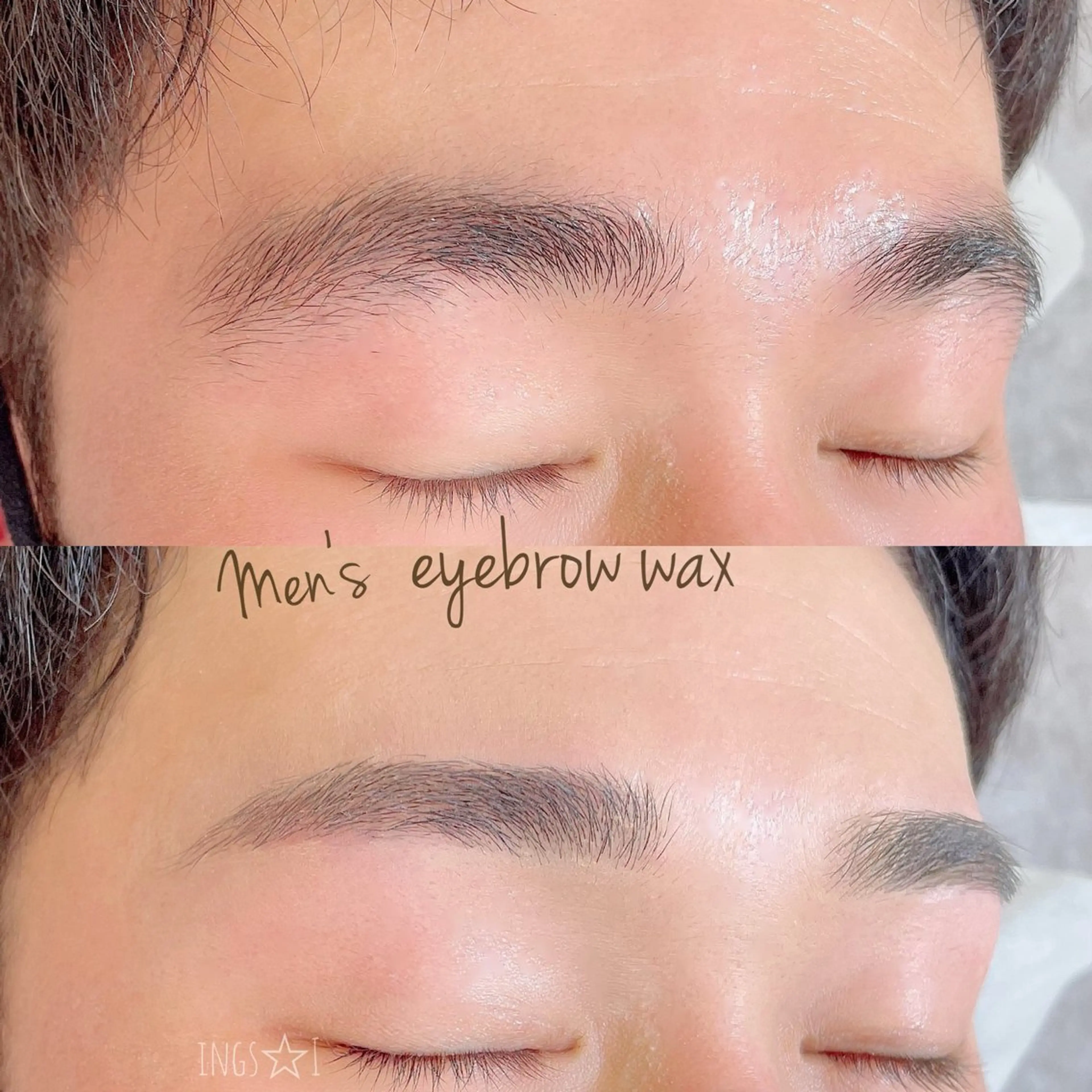 【ご新規様/平日限定】メンズに大人気！眉waxスタイリングの写真