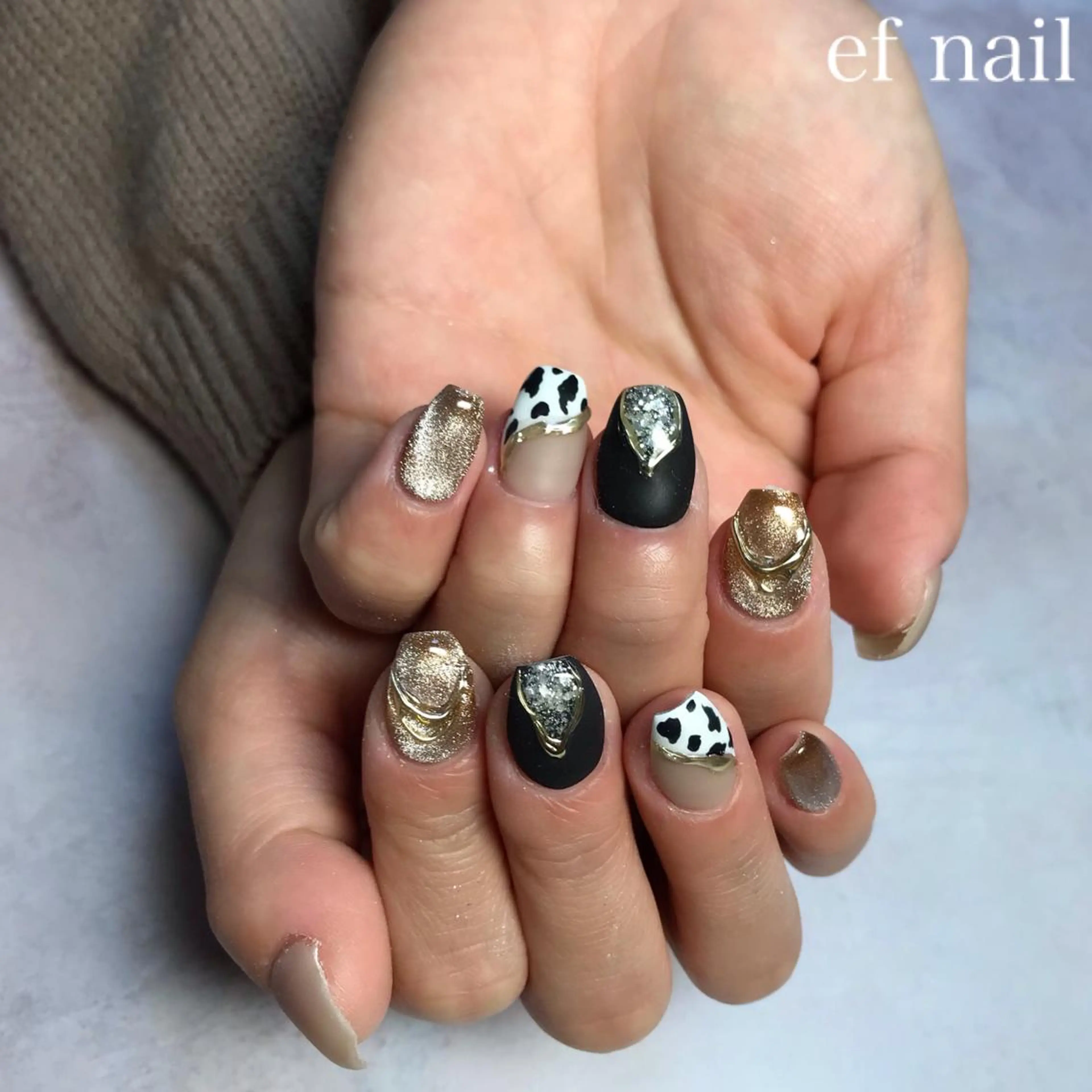 ネイル ハンドネイル ef nailのネイルデザイン