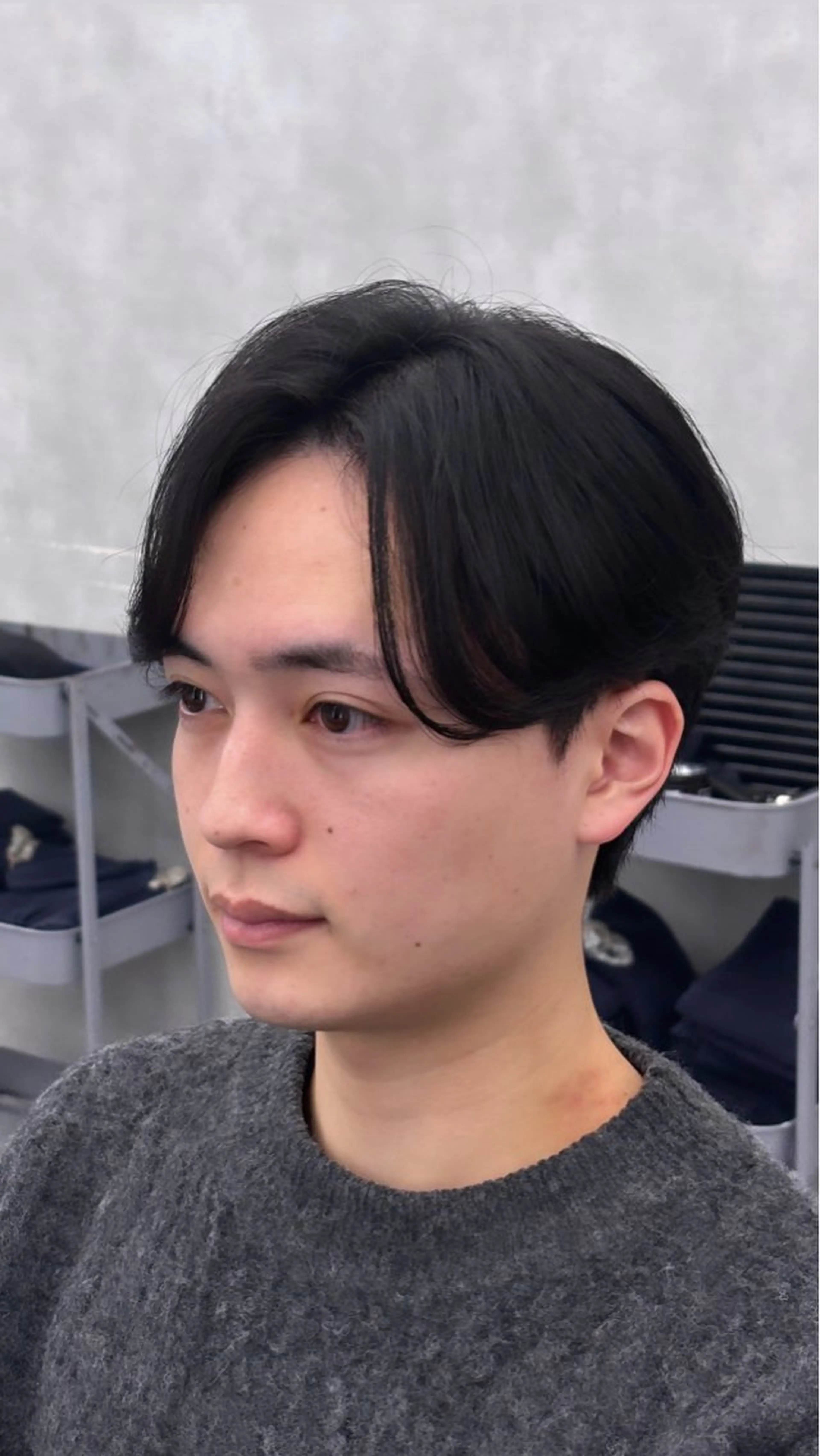 メンズ 眉カット 🚨メンズ曲がる 縮毛矯正りおん🚨のヘアスタイル