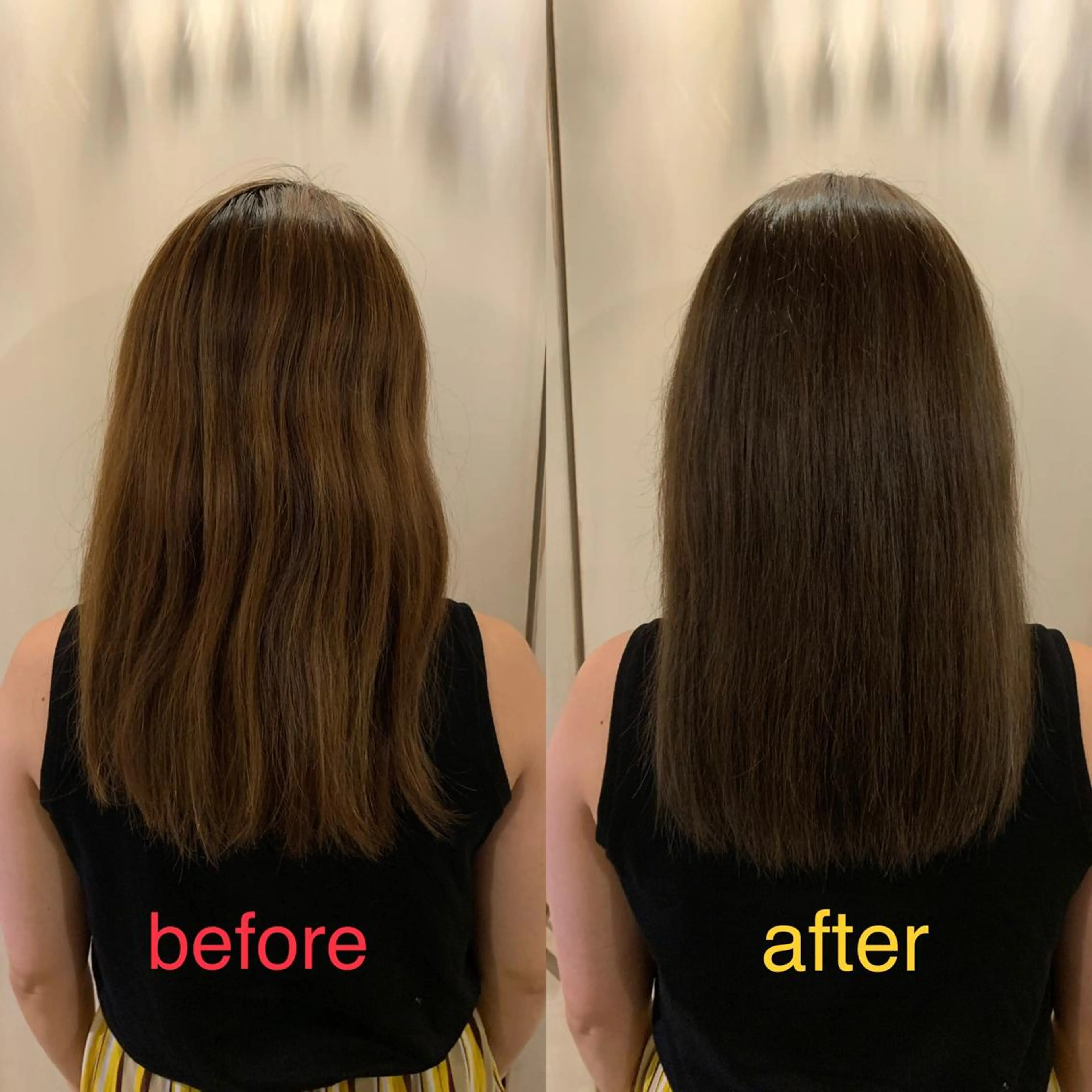 ミディアム カラー 薄毛ケア/痒みケア オガワシンペイのヘアスタイル