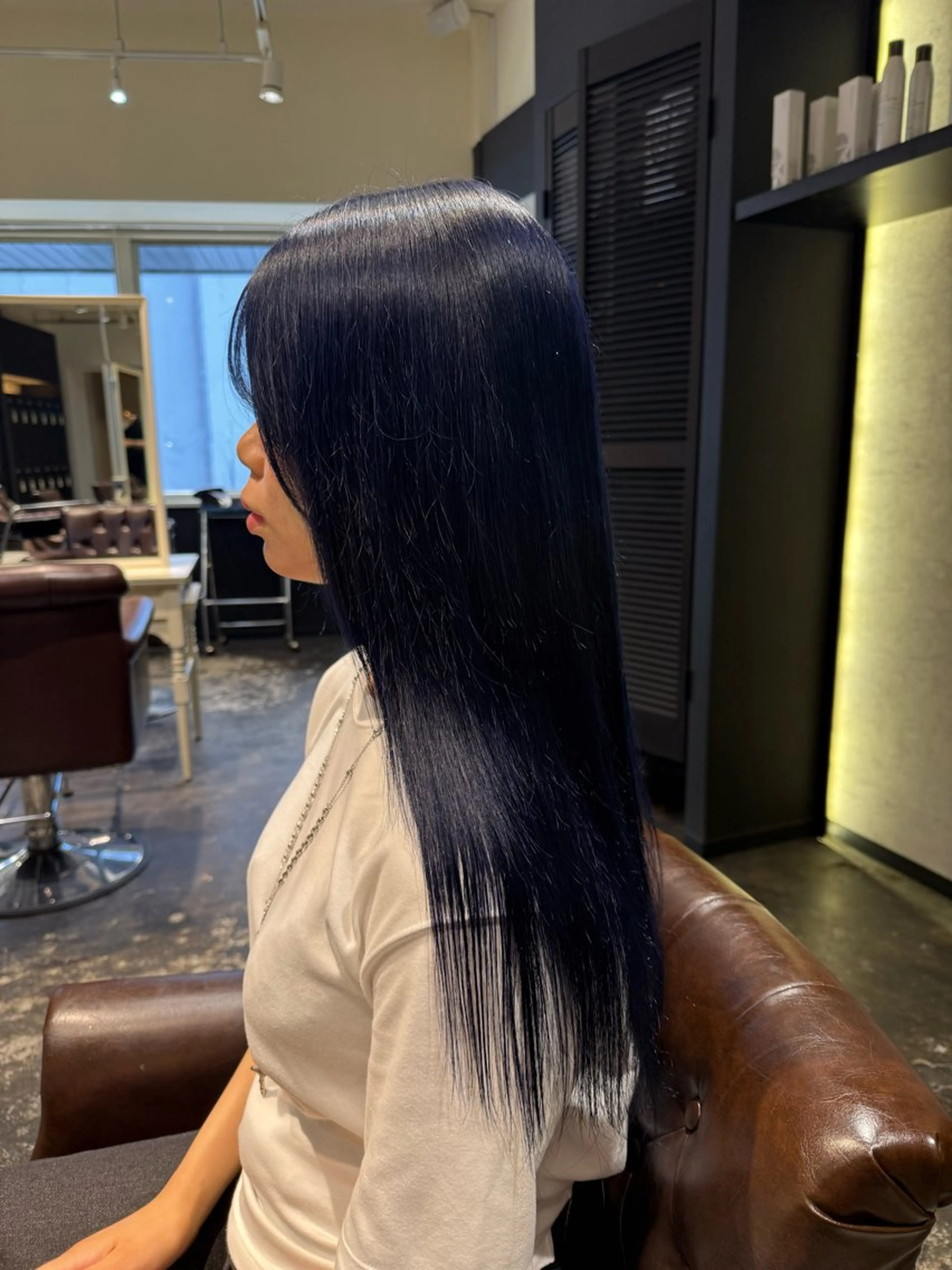 ロング ヘアカラー トリートメント N(a)INE.（ナイン）所属・SAKI/時短セット /レイヤーカット♥️のヘアスタイル