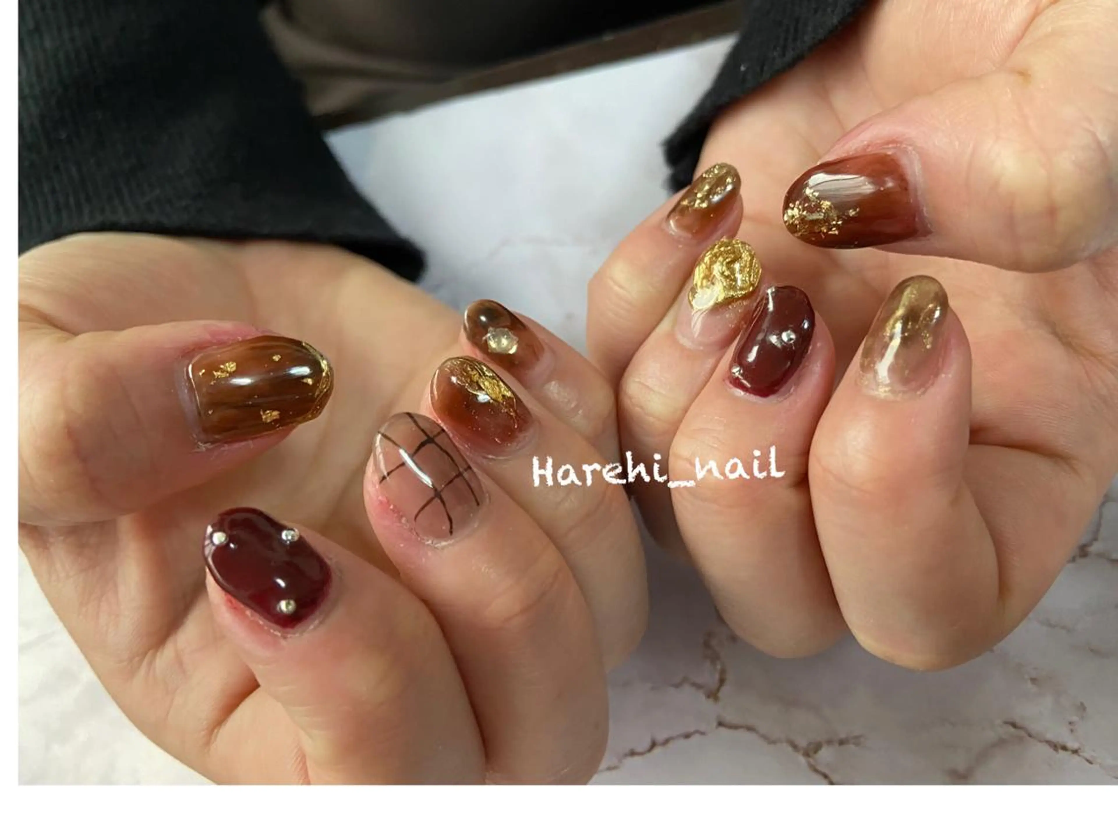 ネイル ハンドネイル Harehi_ nailのネイルデザイン