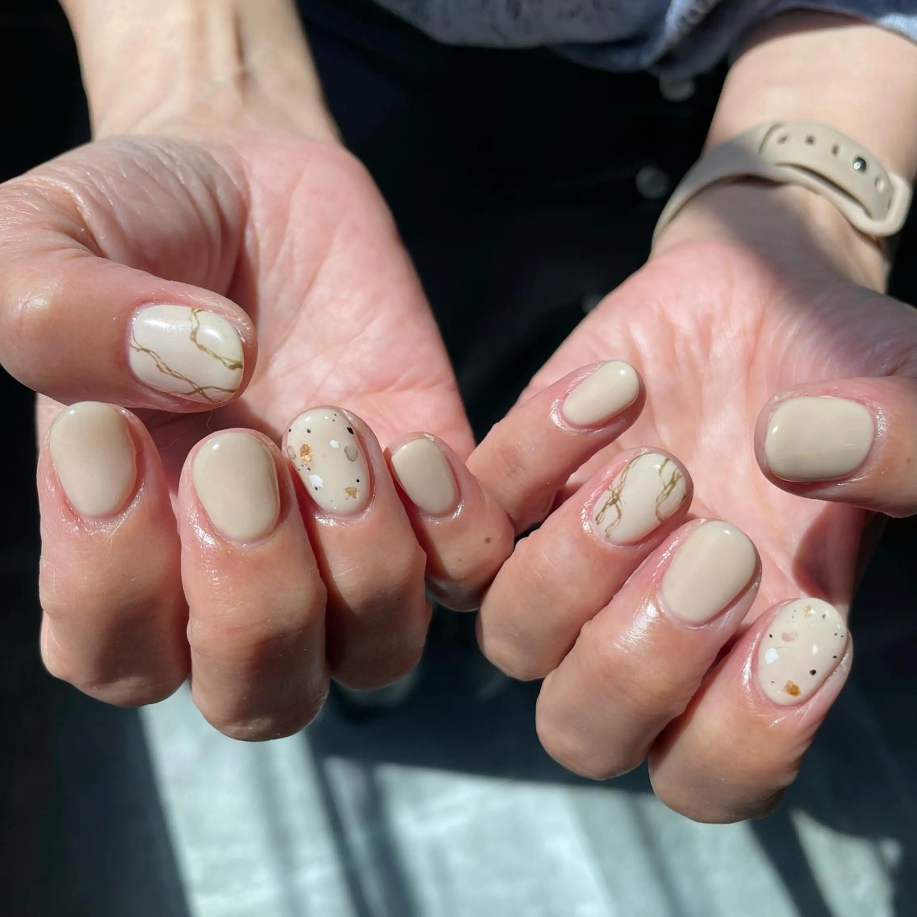 ネイル シンプルネイル SOL所属・SOL　nail イマナカのネイルデザイン