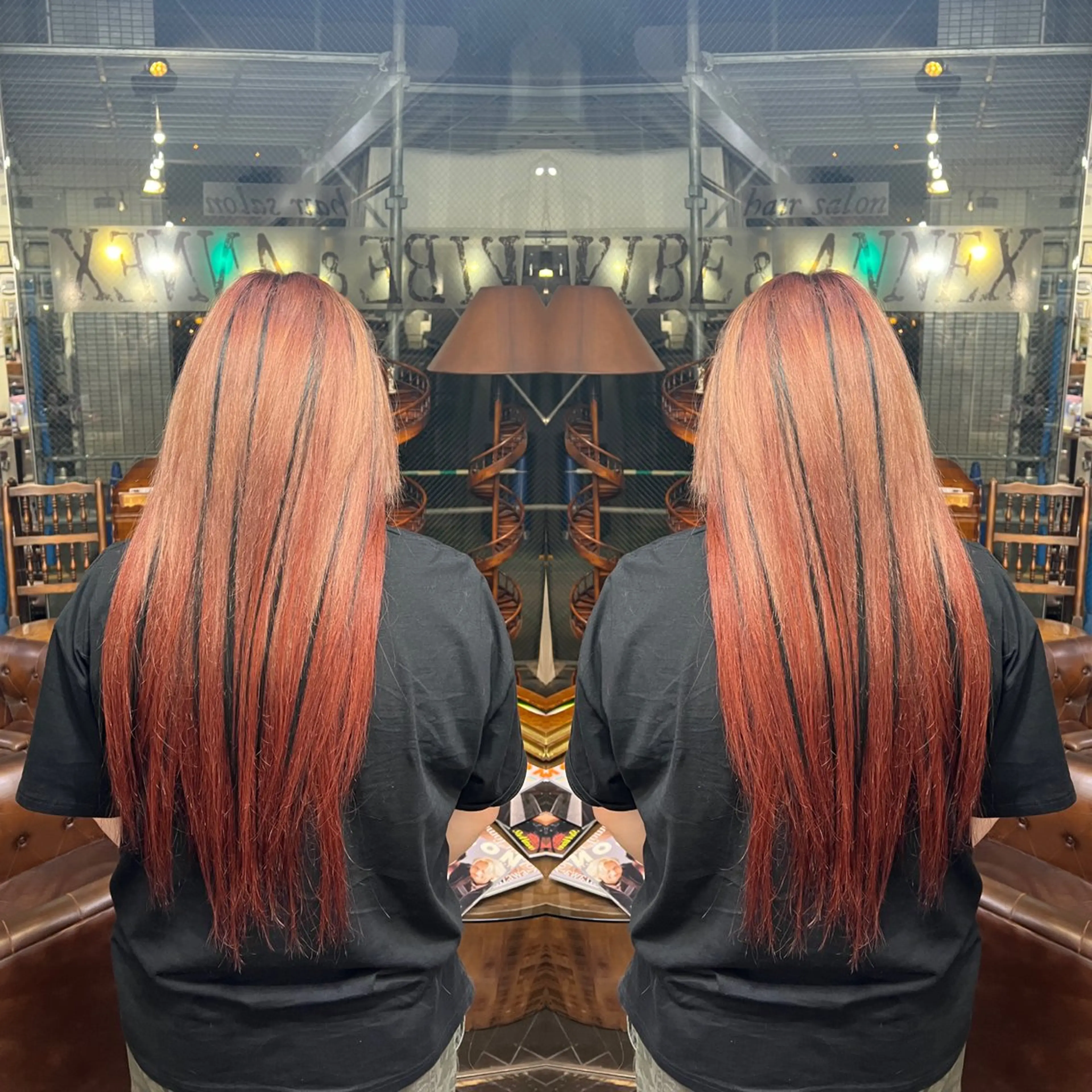 ロング カラー レイヤー/ボブ/ ミニボブ/AOIのヘアスタイル