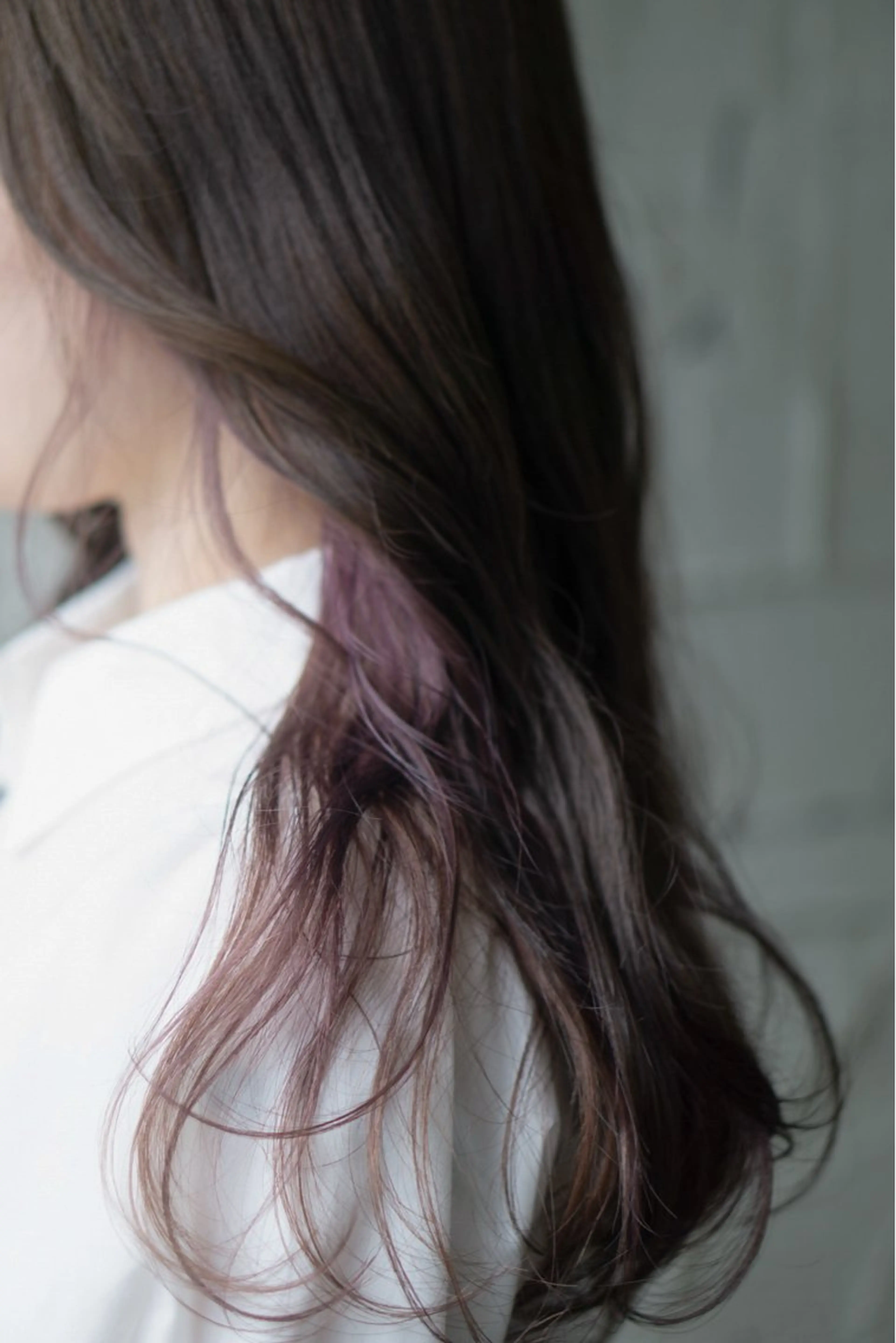 ロング カット ヘアカラー 木村 南葵のヘアスタイル