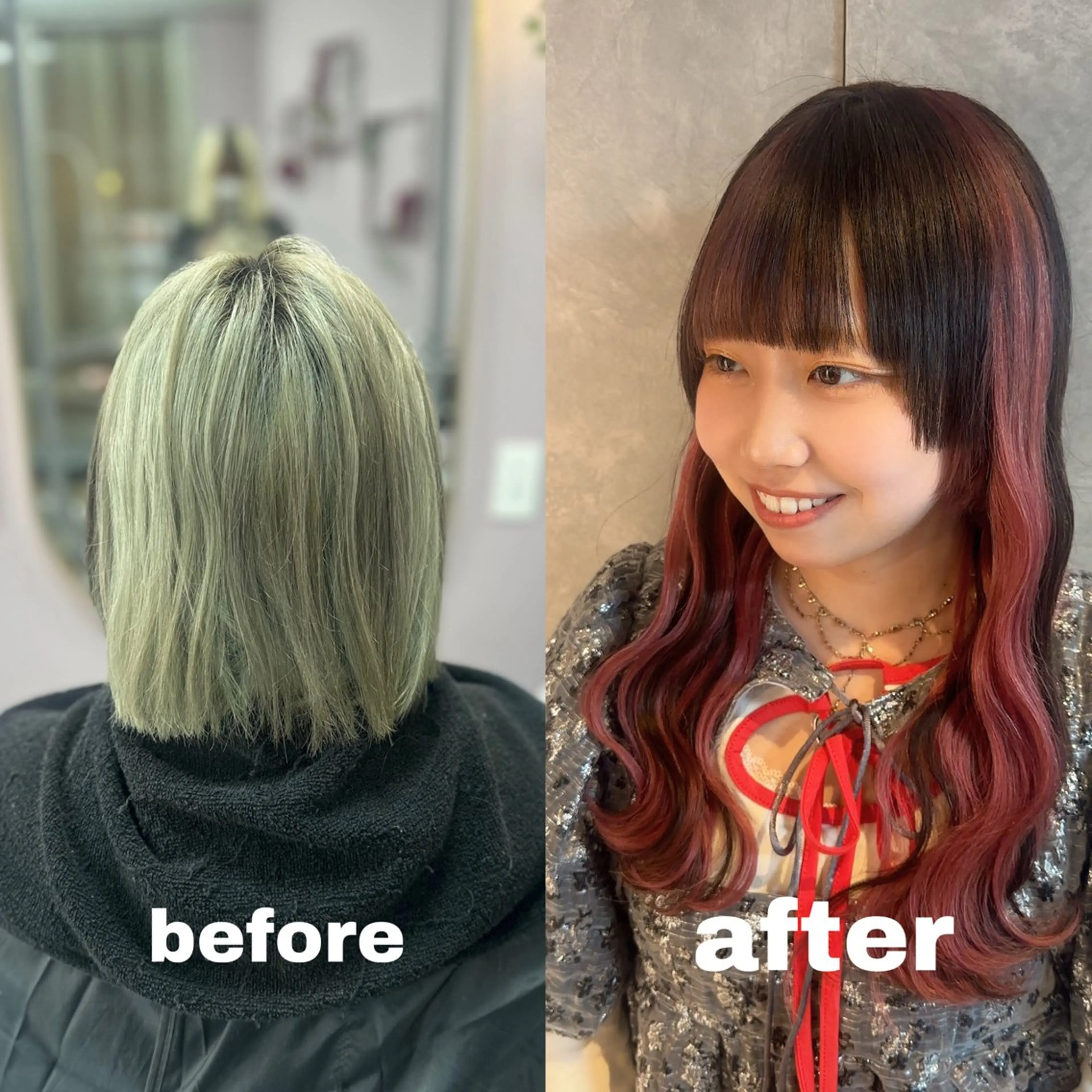 ロング カット ガルボヘアー名古屋所属・髪型整形美容師/ タケトのヘアスタイル