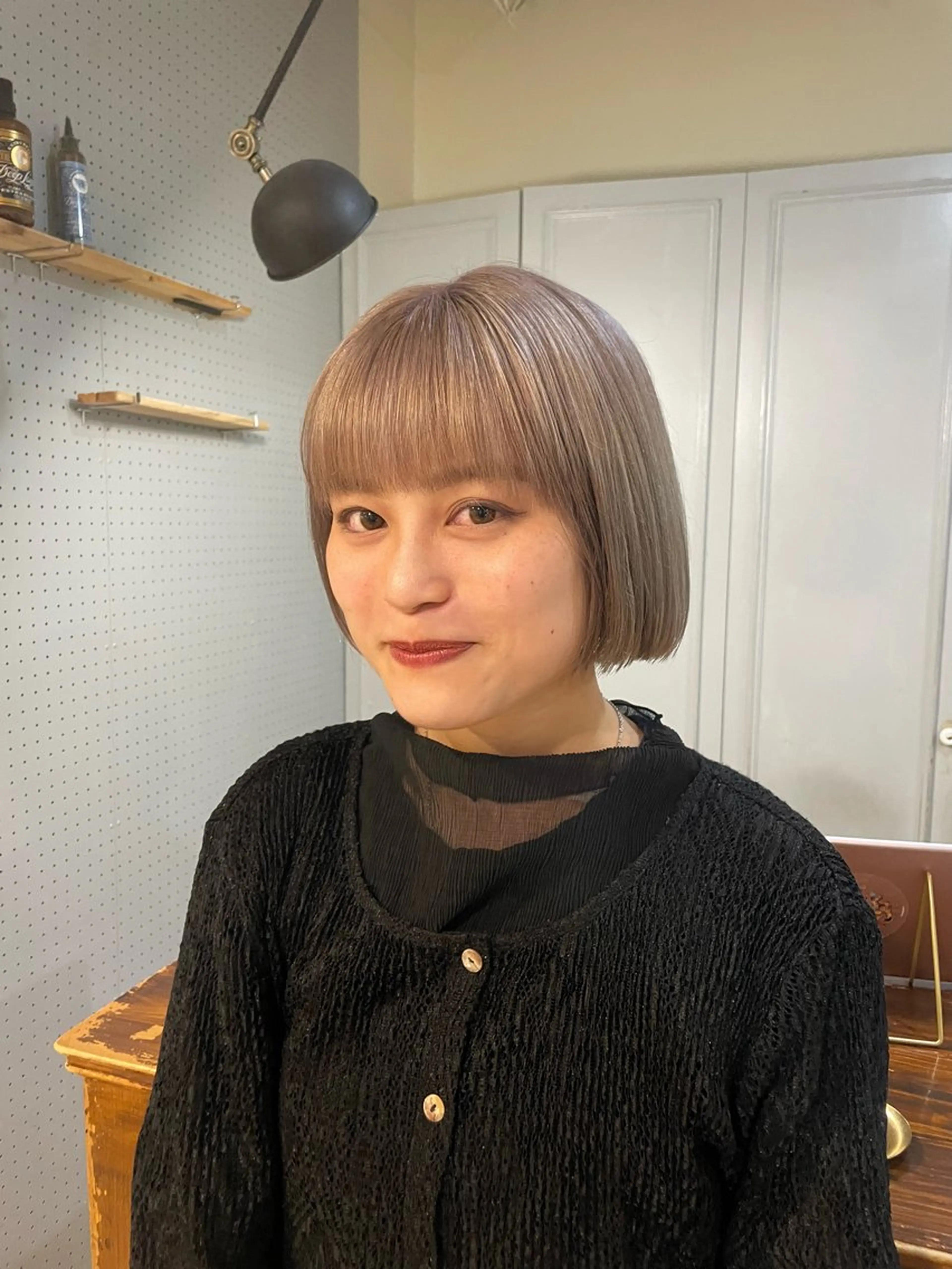 ショート カラー ヘアカラー トリートメント 🤩噂のMr.髪ポジ ティブ®️yu🤩のヘアスタイル