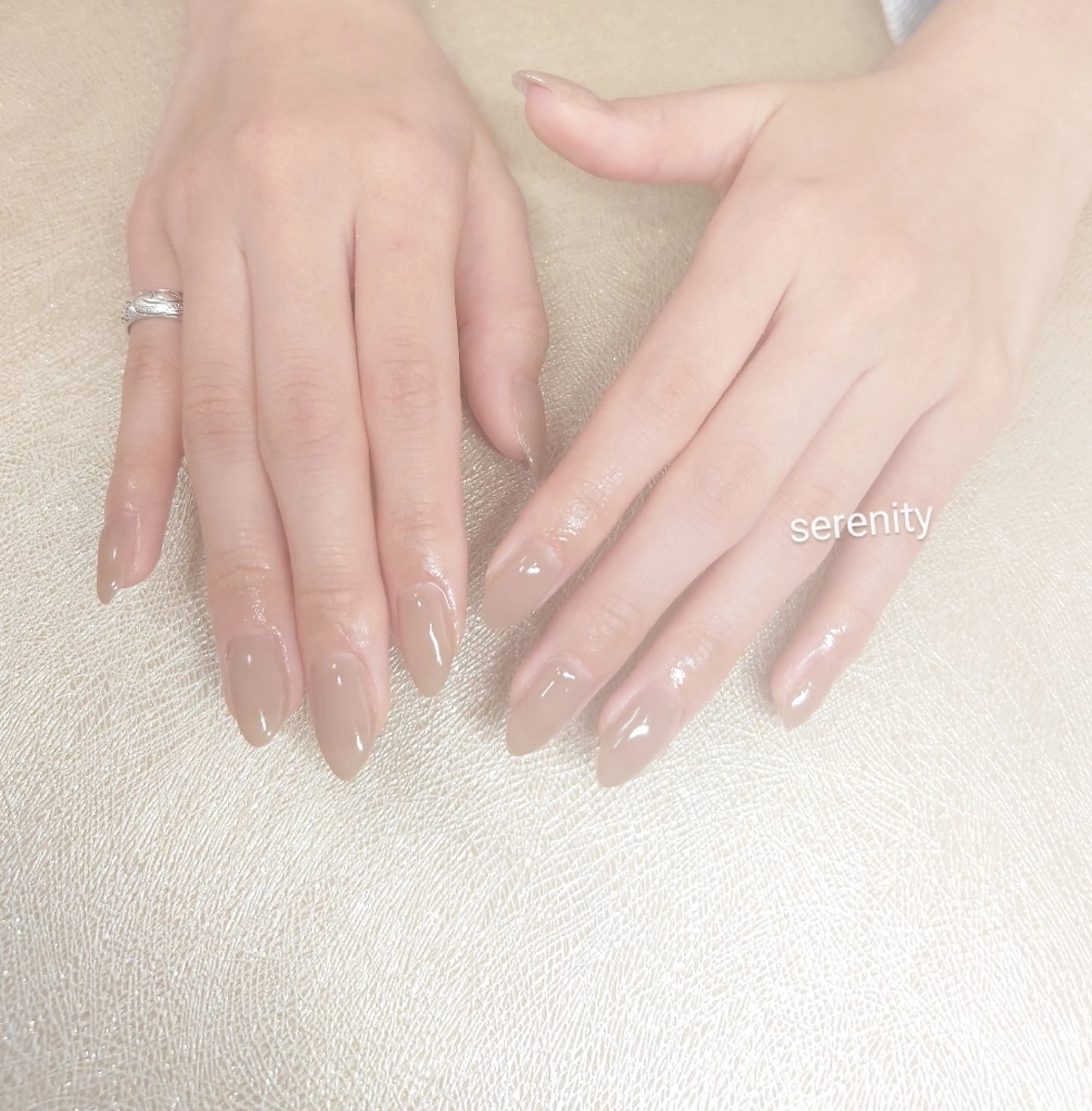 ネイル オフィスネイル ワンカラーネイル ハンドネイル nail  serenityのネイルデザイン