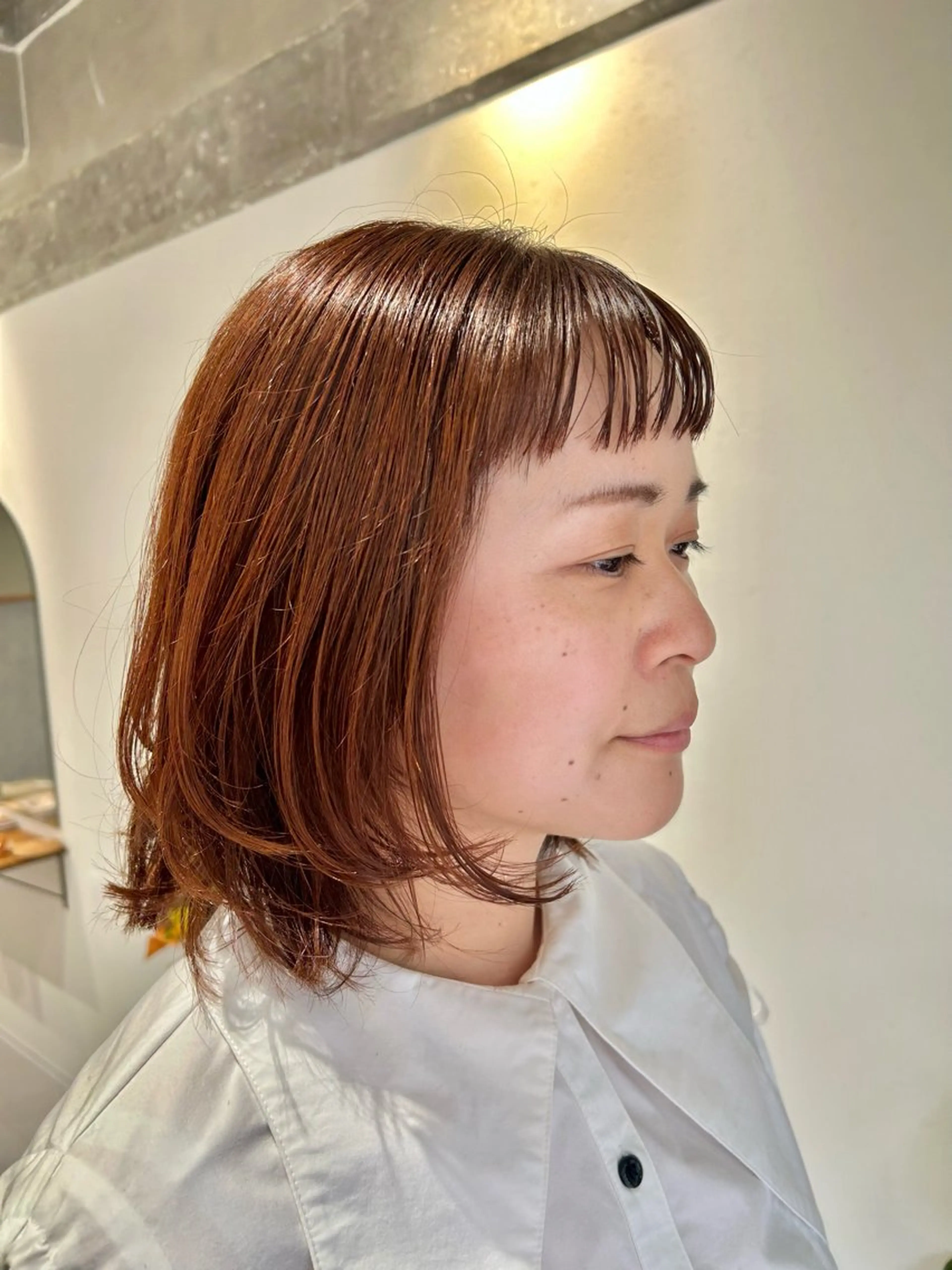 美髪うる艶カラーコース(トリートメント込み)の写真